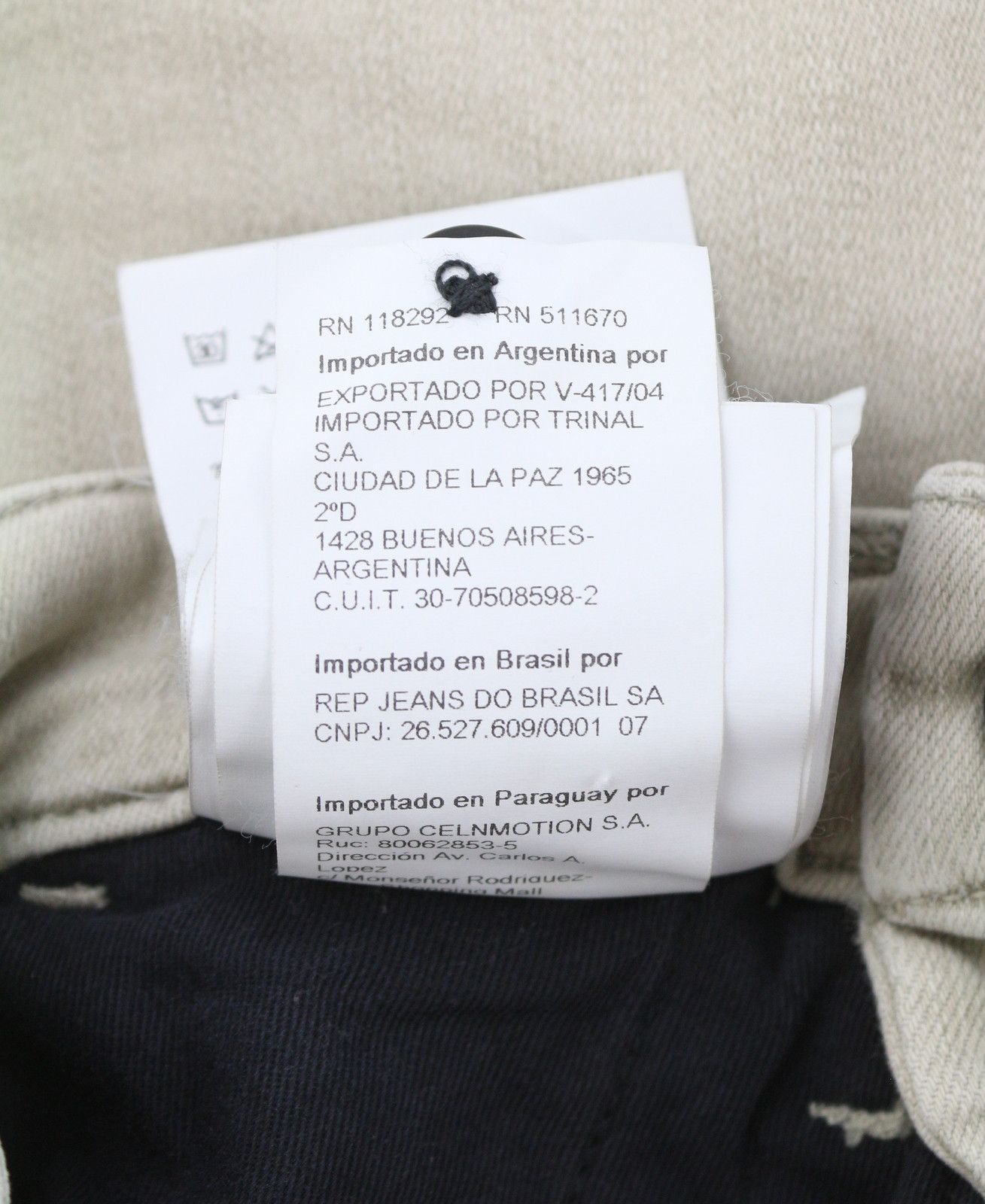 Replay LEHOEN HEPERFLEX W27 Beige Faded Slim Chino Trousers 89068 Size US 27 - 13 Thumbnail