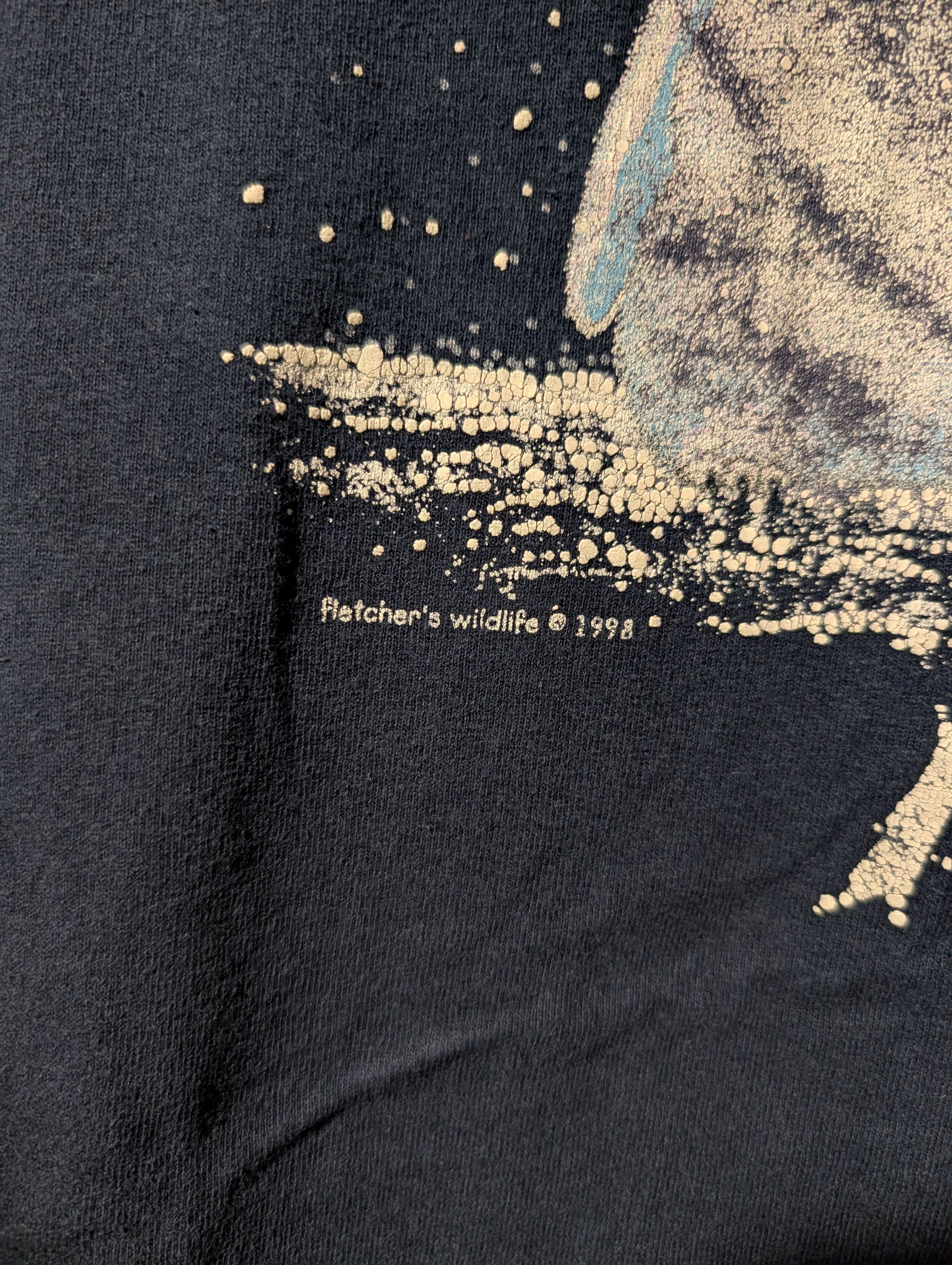 Arts & Science Let It Snow Penguin Winter Christmas Holiday Vintage T-Shirt Size US L / EU 52-54 / 3 - 4 Thumbnail