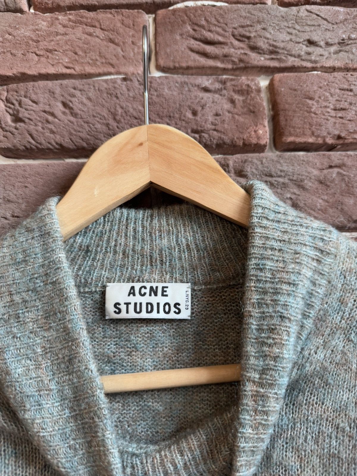 Acne Studios Acne Studios LIA Mohair Small Sweater Knit Luxury Casual S Size S / US 4 / IT 40 - 5 Thumbnail