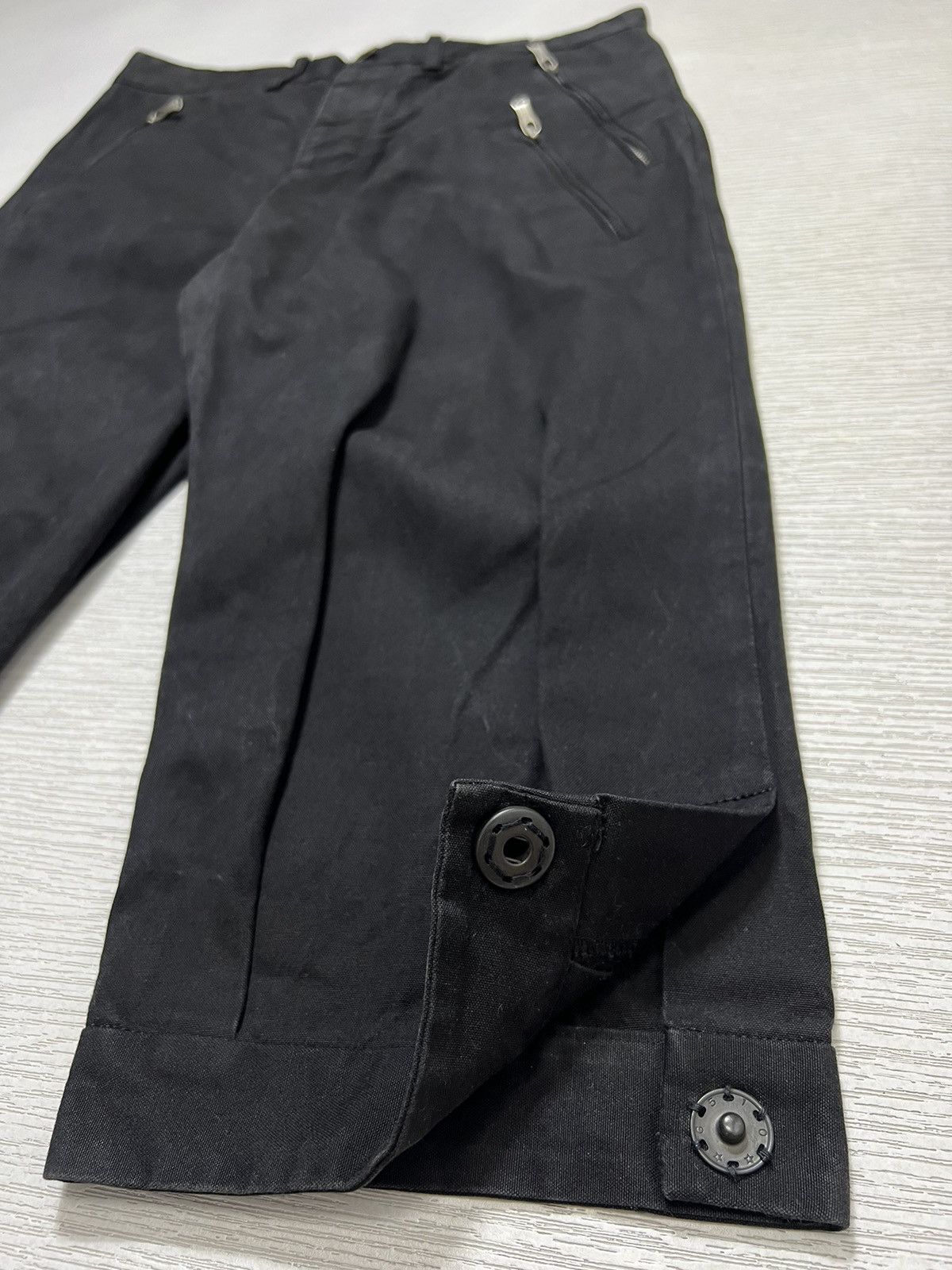 The Viridi-anne The Viridi-anne - Triple Zip Cinch Back Cropped Trousers Size US 30 / EU 46 - 6 Thumbnail