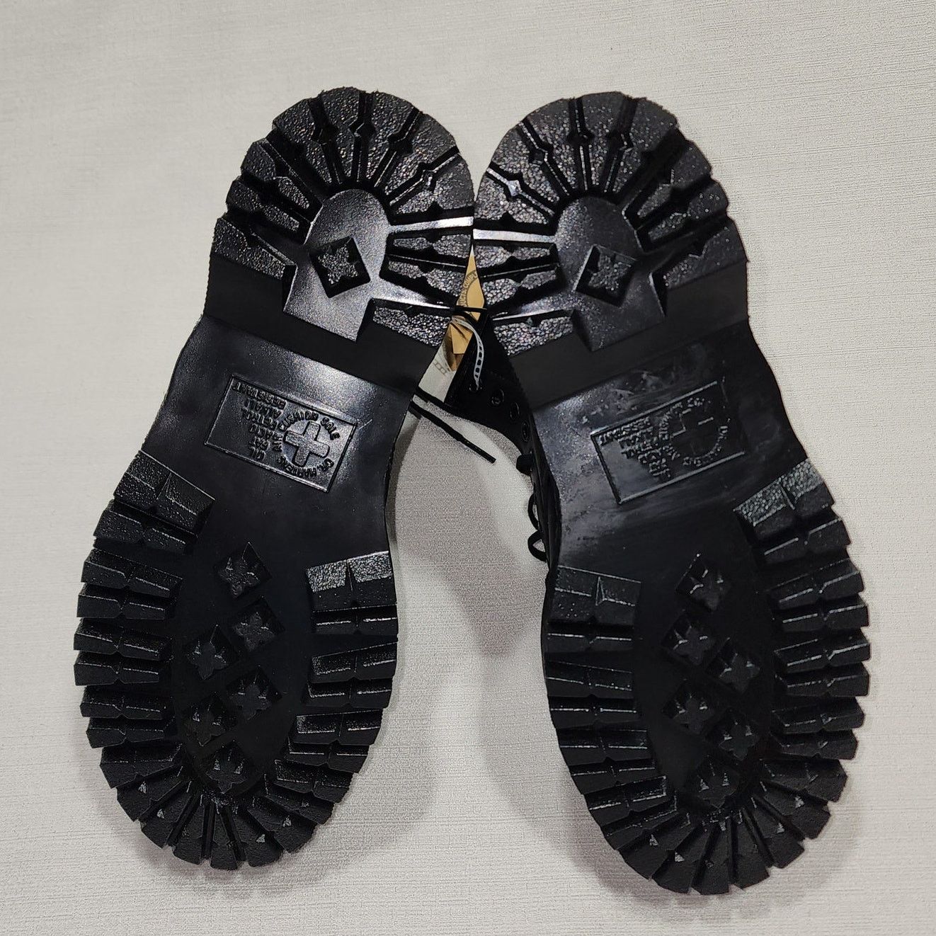 Dr. Martens Dr. Martens Vegan Leather ALL BLACK UNISEX US (7M) AND (8W) Size US 7 / EU 40 - 5 Thumbnail