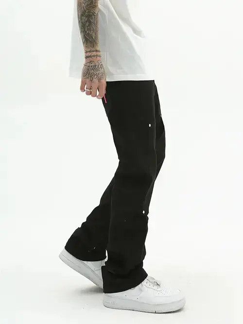 VIBE 777 Black Denim Jeans Size US 34 / EU 50 - 3 Thumbnail