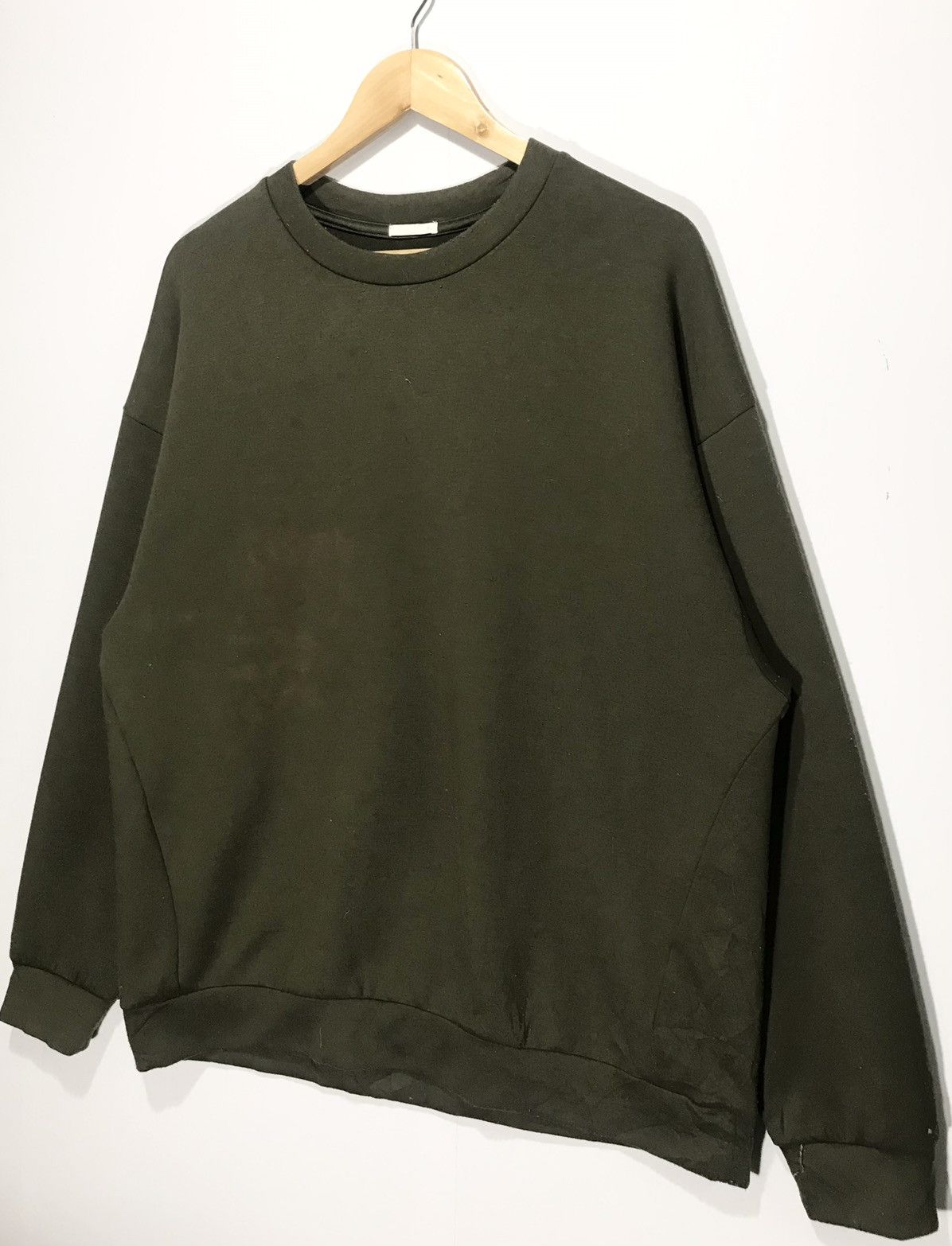 GU × Japanese Brand × Vintage Vintage Gu JapaneseBrand Plain Sweatshirt Size US XL / EU 56 / 4 - 3 Thumbnail