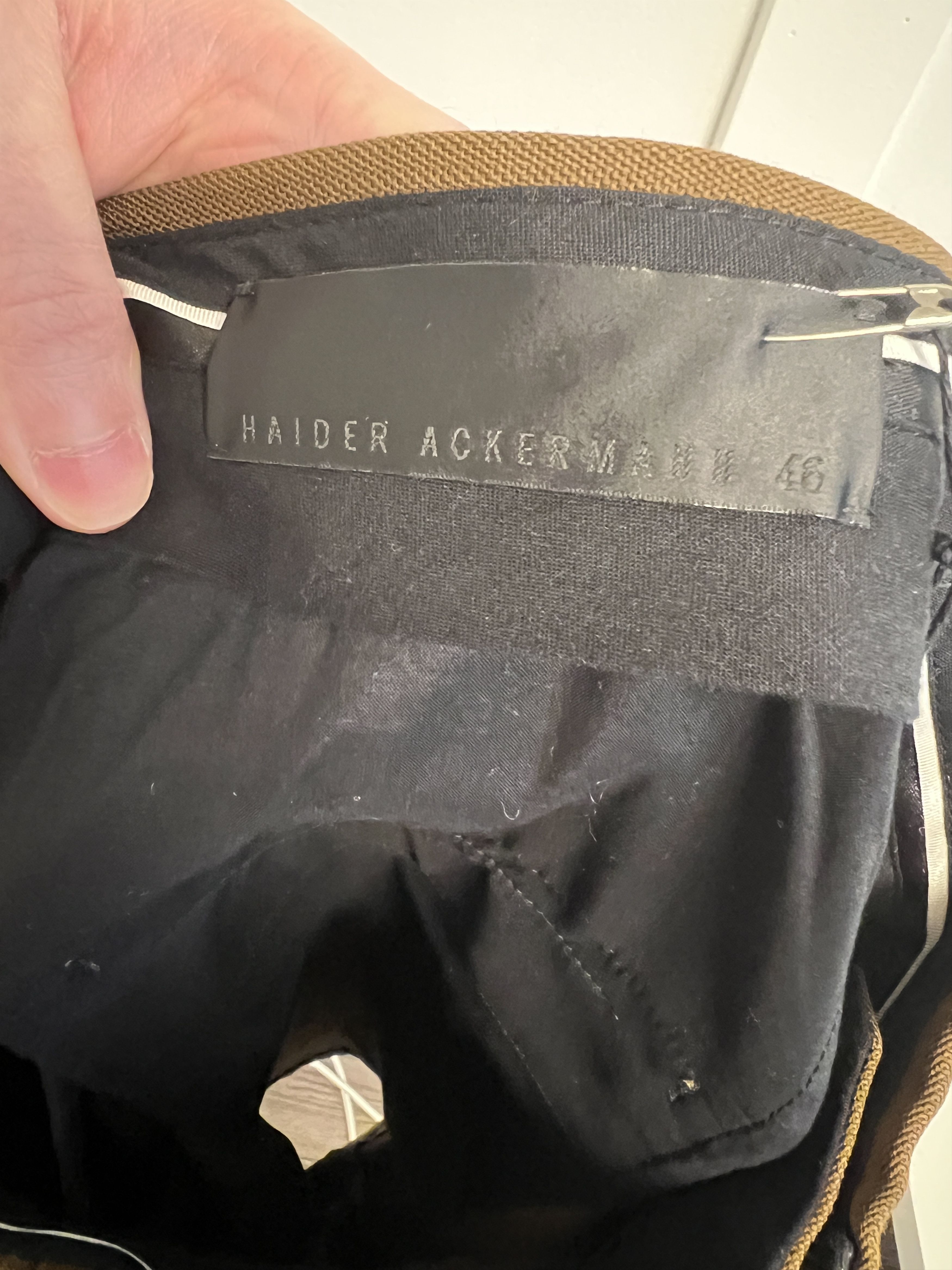 Haider Ackermann Haider Ackermann Wool Classic Trousers Size US 30 / EU 46 - 3 Thumbnail