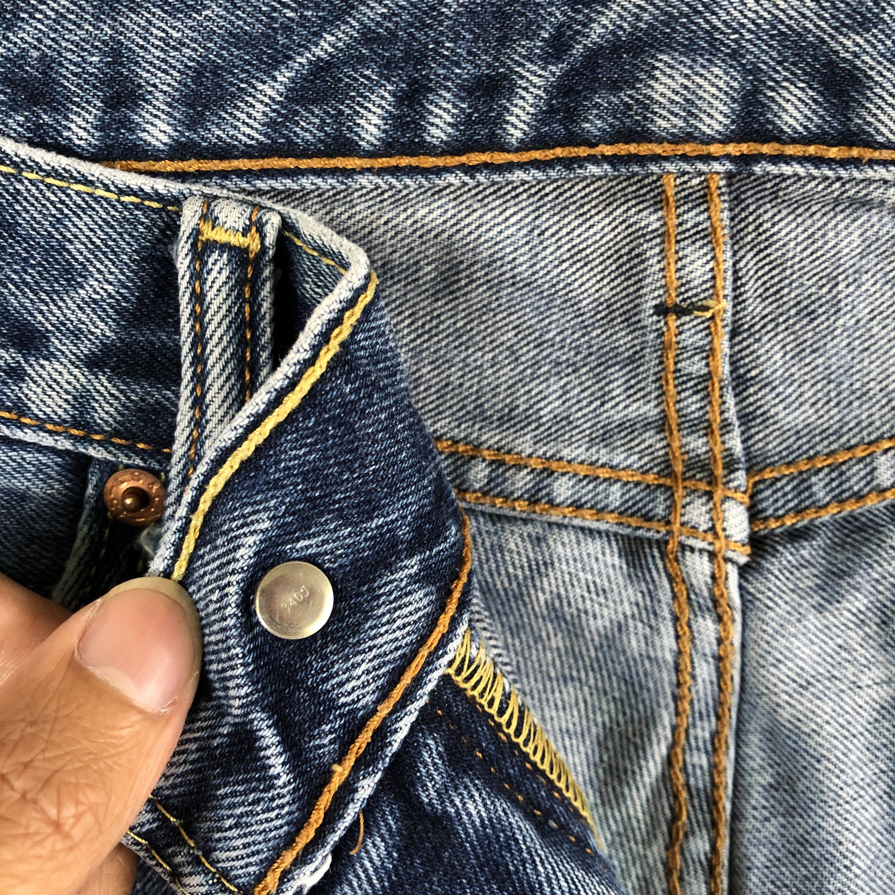 Levi's Vintage 90's Levis 505 Faded Jeans Levi's Stone Wash Denim Size US 36 / EU 52 - 7 Thumbnail