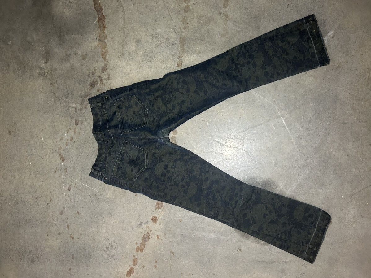 Grouture Flare Skull Denim Size US 32 / EU 48 - 2 Thumbnail