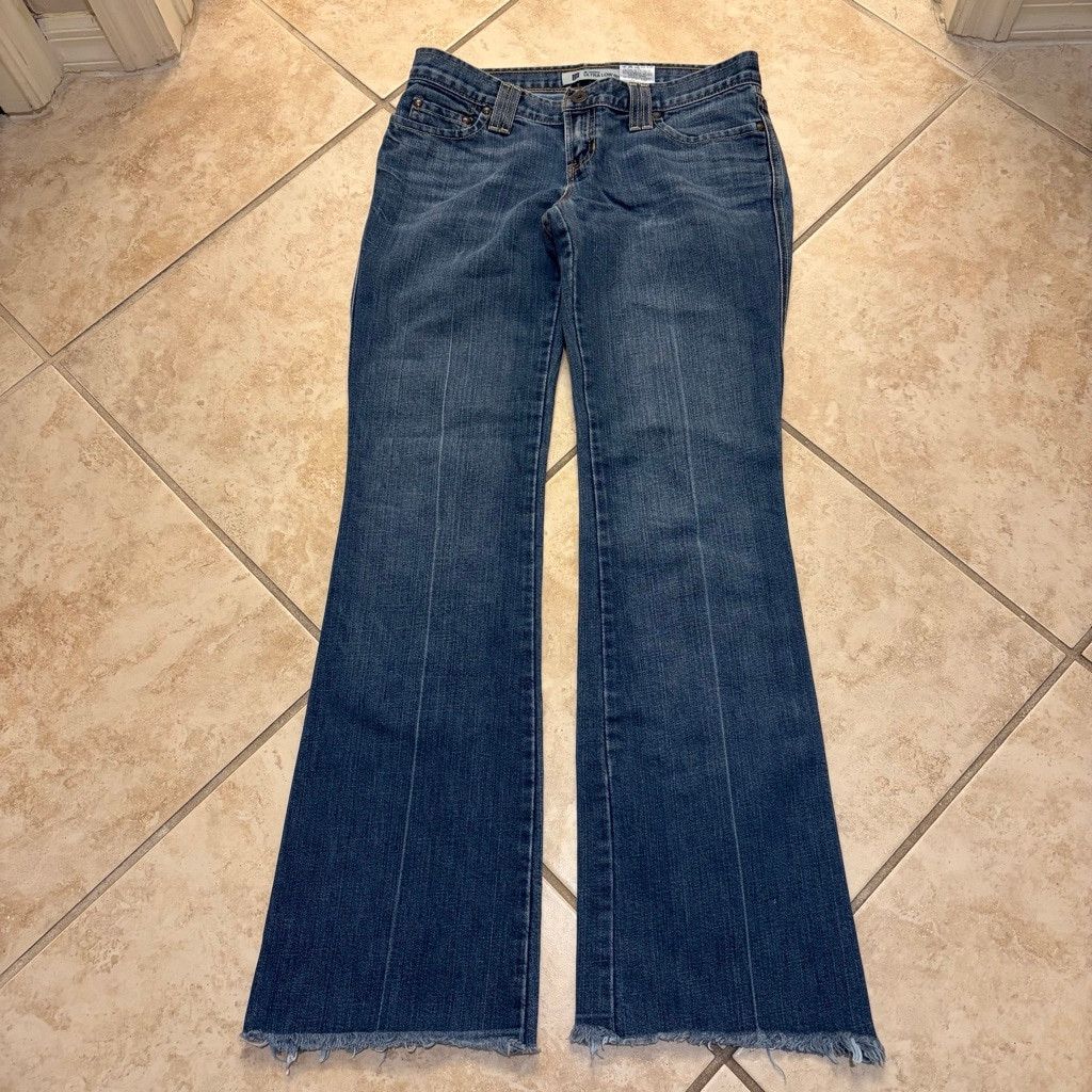Gap Ultra Low Rise Bootcut Flared y2k gap jeans size 6 long Size 28" / US 6 / IT 42 - 1 Thumbnail