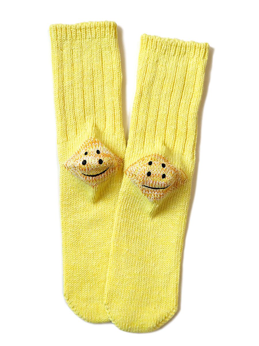 Kapital KAPITAL 56 yarns RAINBOWY HAPPY HEEL socks smile 6 pairs set Size ONE SIZE - 9 Thumbnail