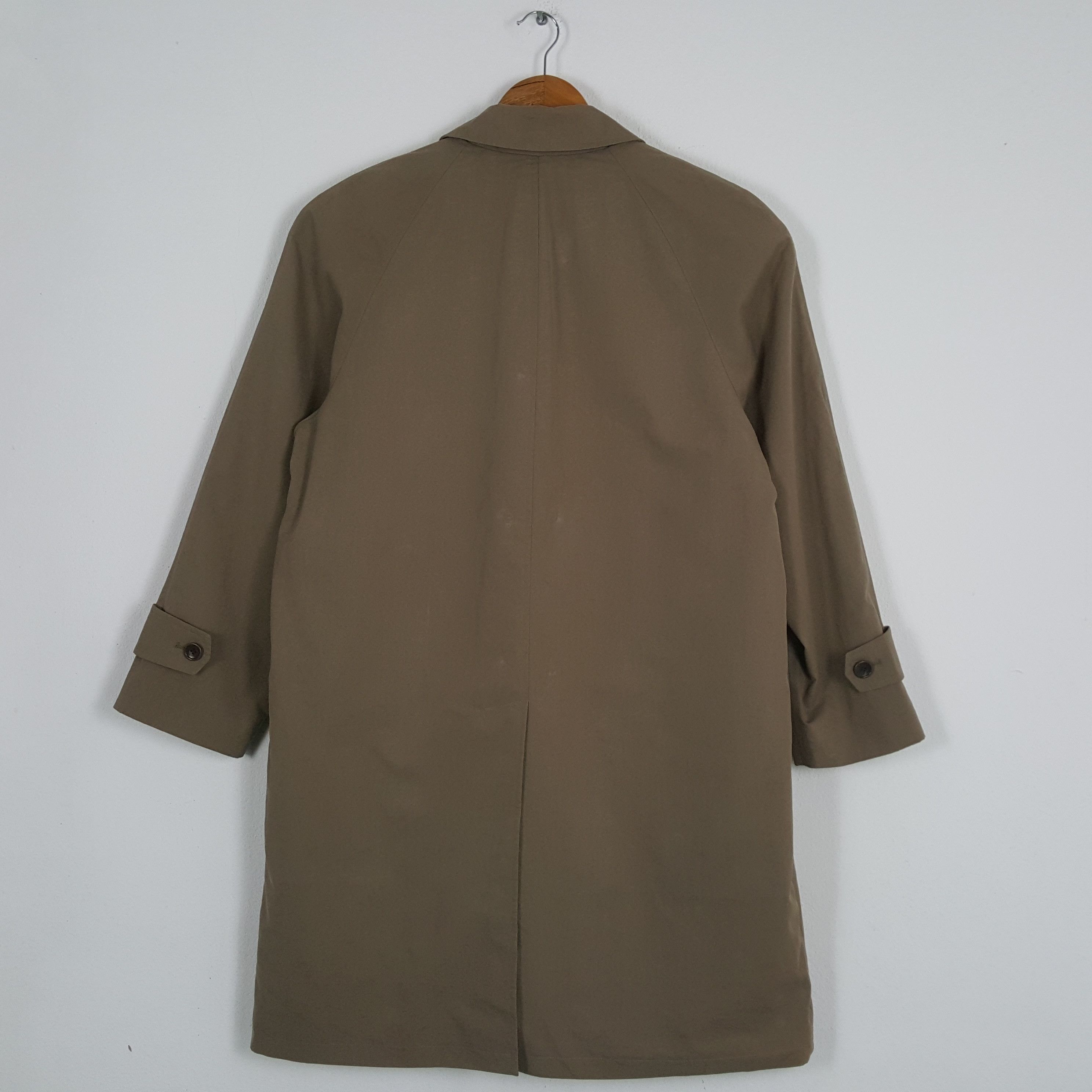 Vintage Vintage YVES SAINT LAURENT Fashion Brand Trench Coat Jacket Size US L / EU 52-54 / 3 - 3 Thumbnail