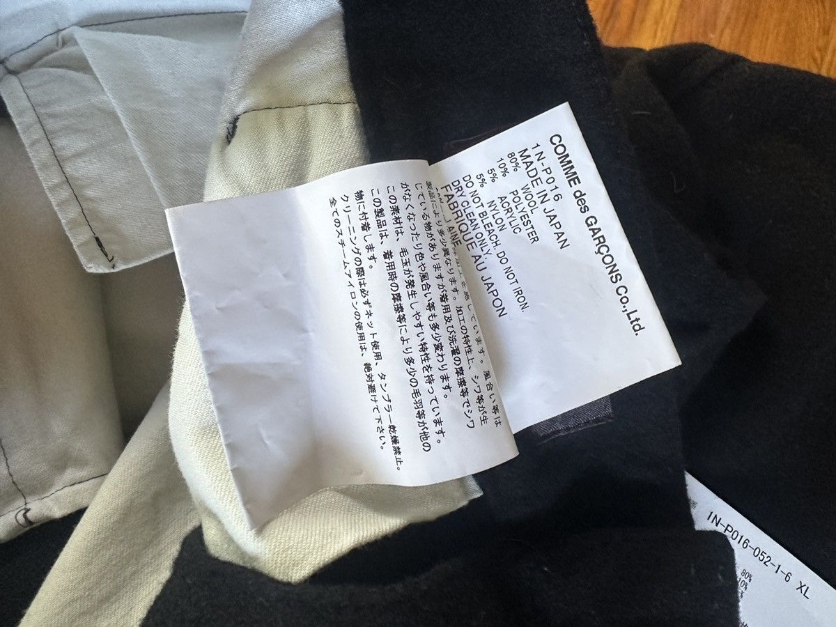 Comme des Garcons Black Wool Trousers Comme Des Garcons Black Size US 32 / EU 48 - 5 Thumbnail