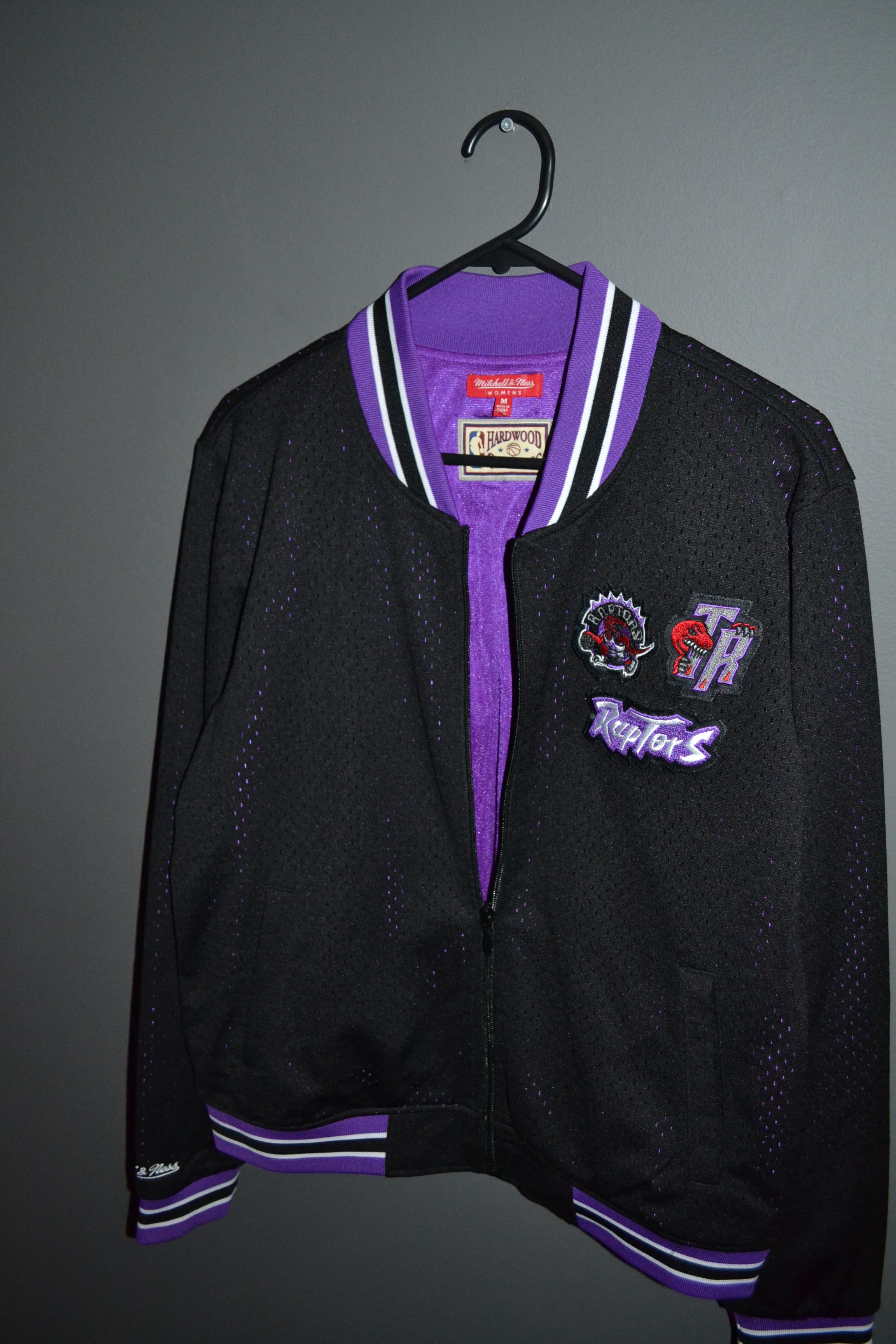 Mitchell & Ness Toronto Raptors Mitchell & Ness Light Zip Bomber Jacket M Size M / US 6-8 / IT 42-44 - 1 Thumbnail