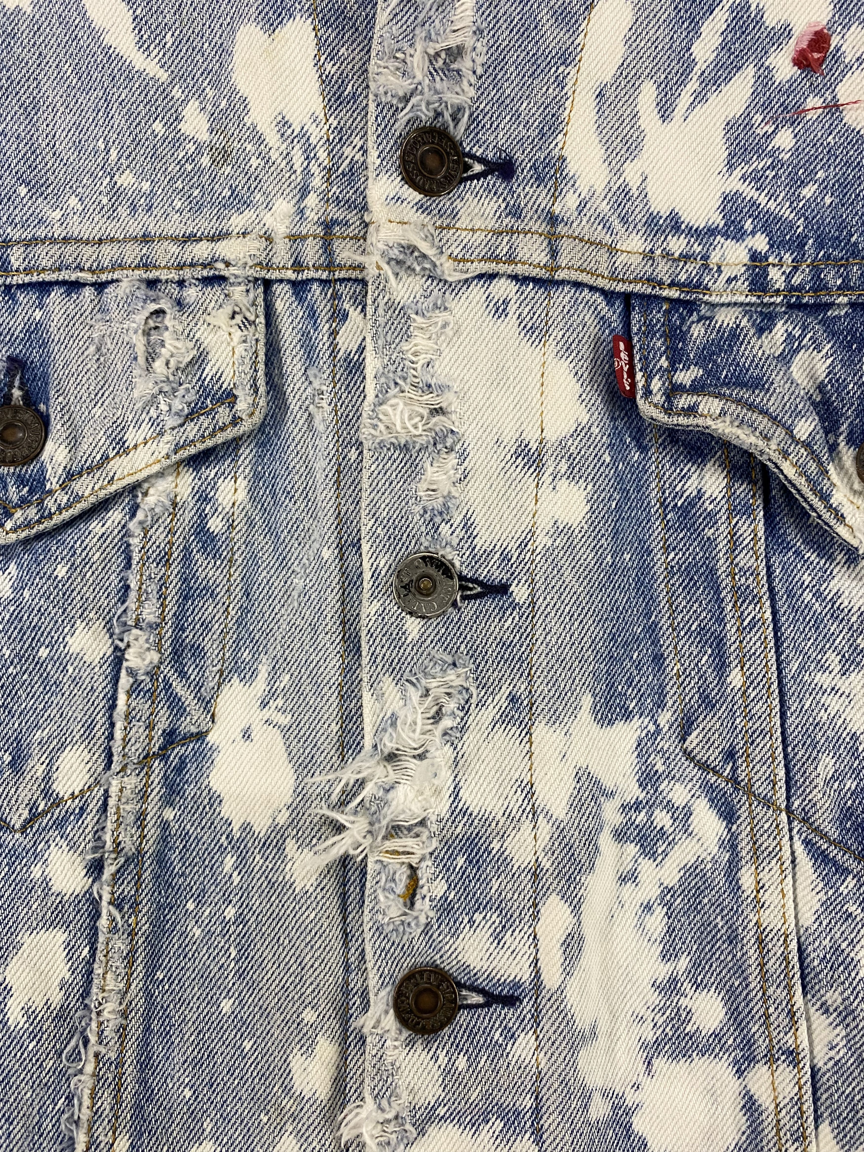 Designer CTLS very special only one rework vintage levis jacket Size US M / EU 48-50 / 2 - 6 Thumbnail
