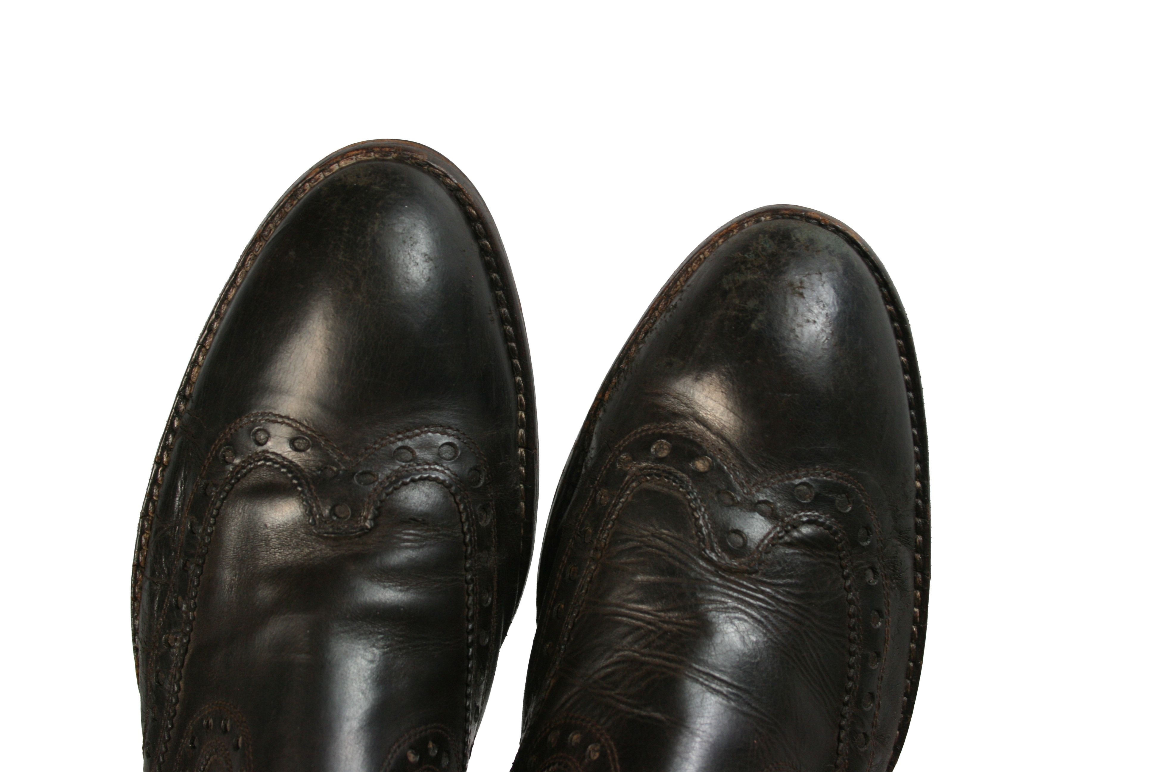 Doucal's Brogue Chelsea Leather Boots Size US 9.5 / EU 42-43 - 6 Thumbnail