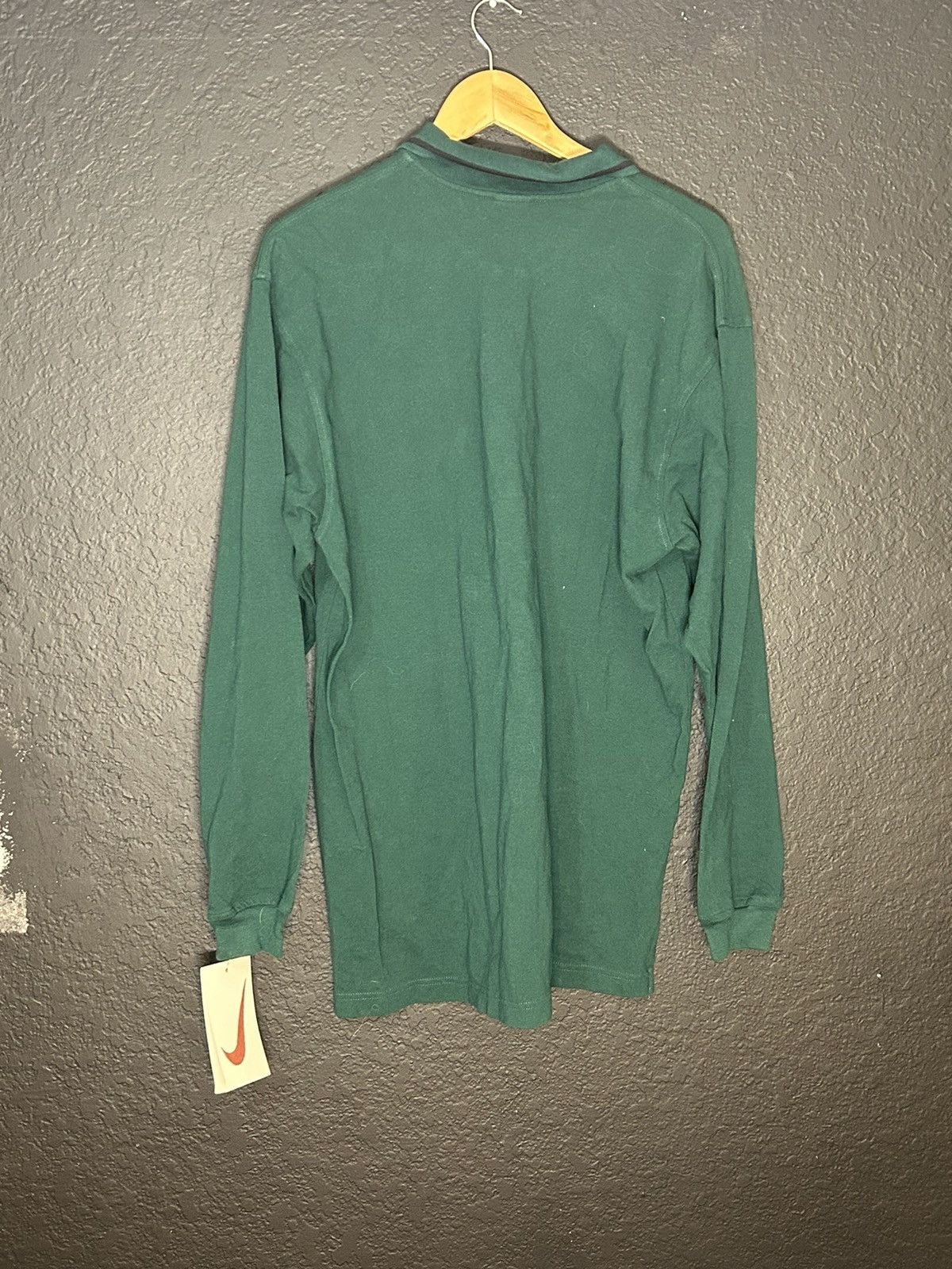 Nike New With Tags Pine Green Nike Longsleeve Polo Size US M / EU 48-50 / 2 - 5 Thumbnail