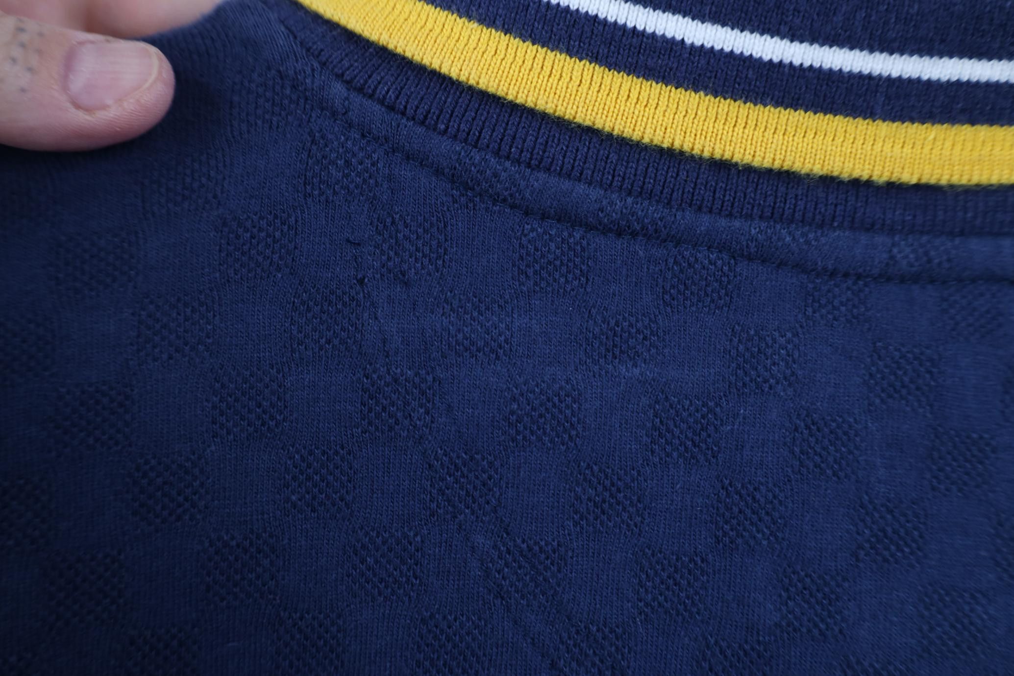 Starter Vintage 90s Starter University of Michigan Knit Polo Shirt Size US M / EU 48-50 / 2 - 13 Thumbnail
