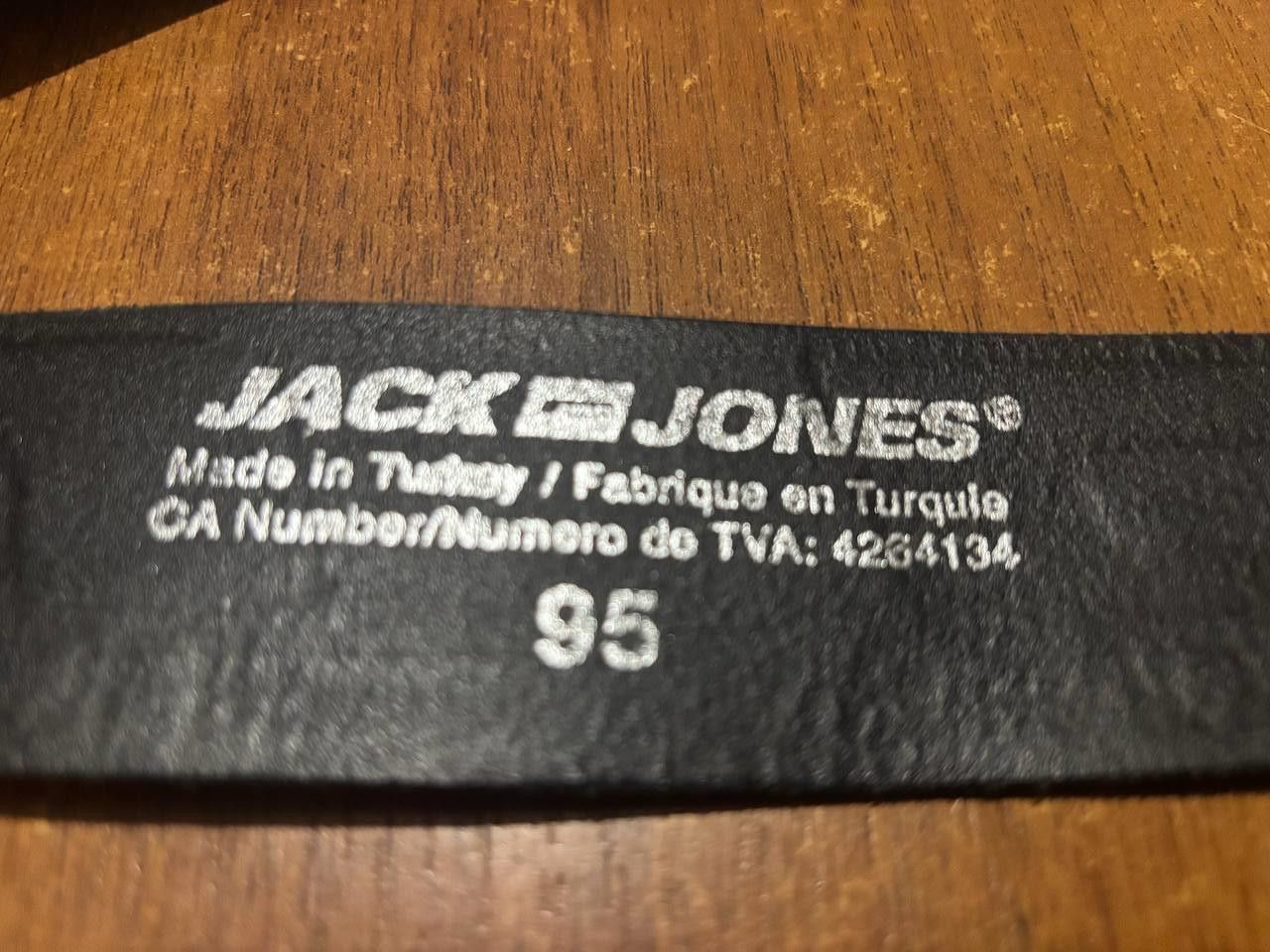 Jack & Jones Jack & Jones Logo Leather Belt – Distressed Grey – Size 95 Size 32 - 9 Thumbnail