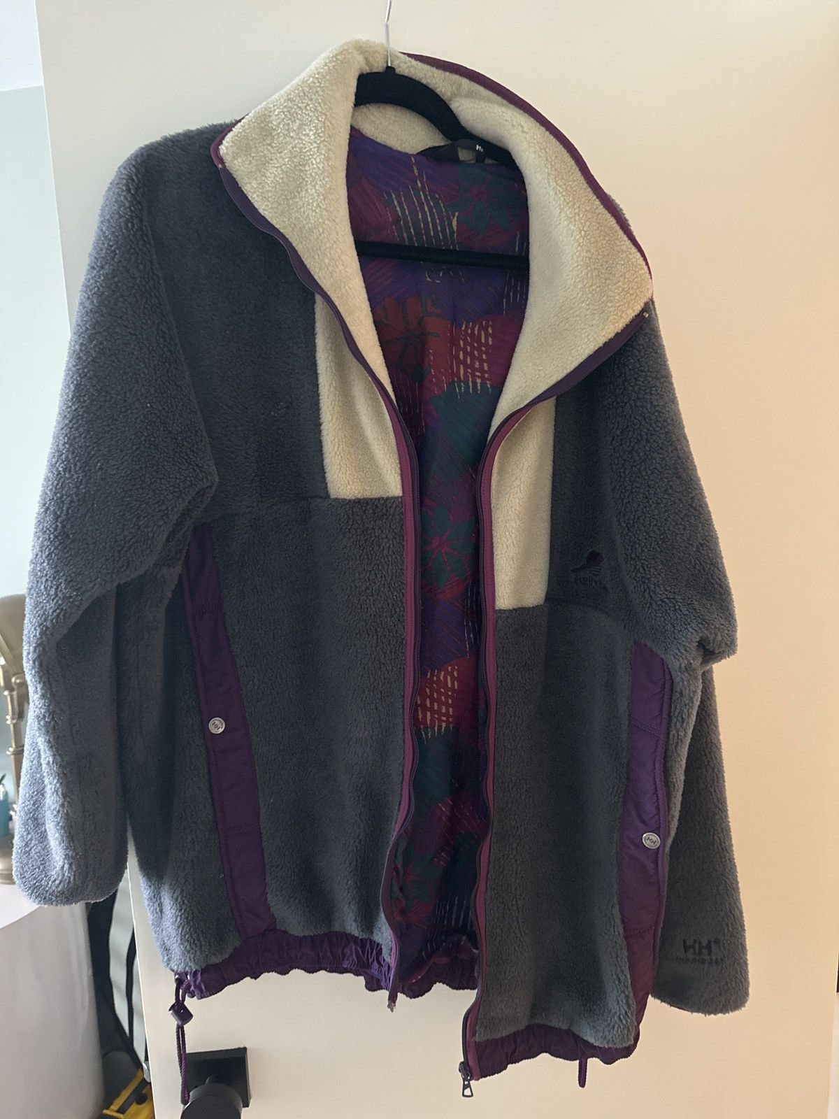 Helly Hansen × Vintage Vintage Helli Hansen zip Up sweatshirt Size US XL / EU 56 / 4 - 1 Thumbnail