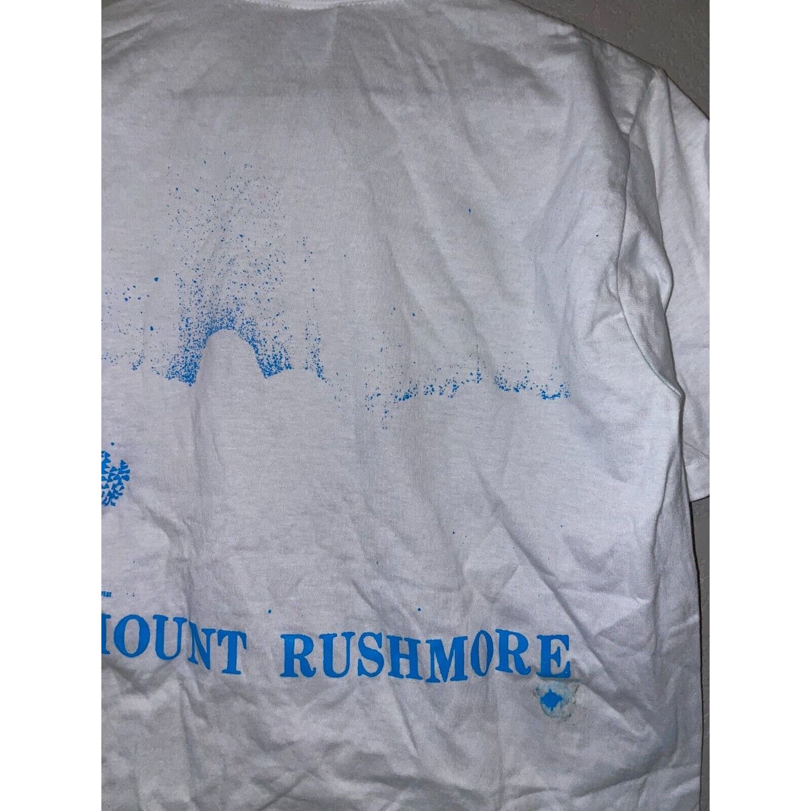 Jerzees Vintage Test Print Shirt Pocono Gardens Mount Rushmore 90s Size US M / EU 48-50 / 2 - 11 Thumbnail