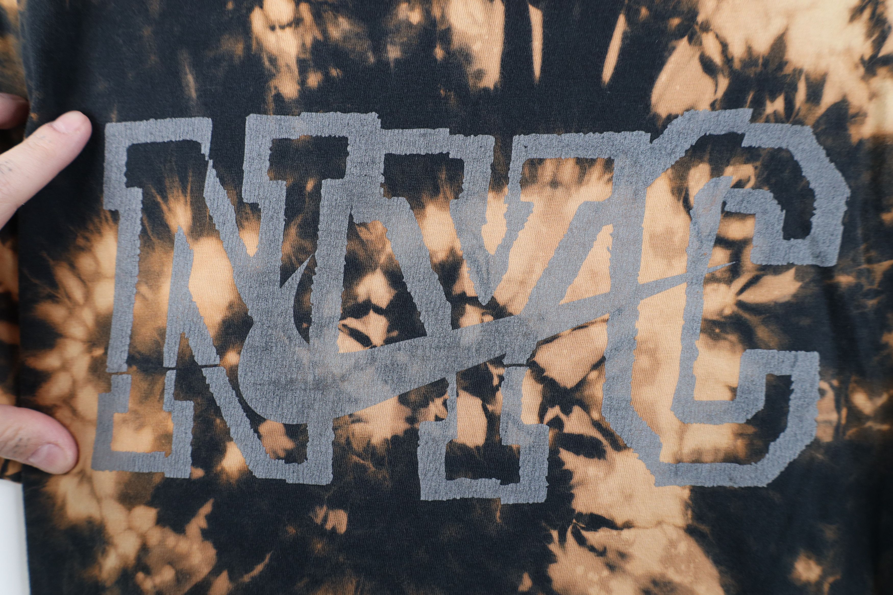 Nike Vintage Nike Big Swoosh NYC New York City Acid Wash T-Shirt Size US M / EU 48-50 / 2 - 5 Thumbnail