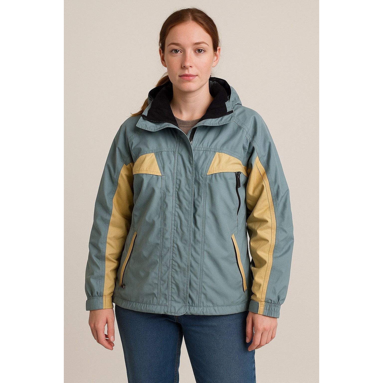 Other Cold As Ice Two-Tone Blue Beige Ski Snowboard Jacket Size L Size L / US 10 / IT 46 - 1 Thumbnail