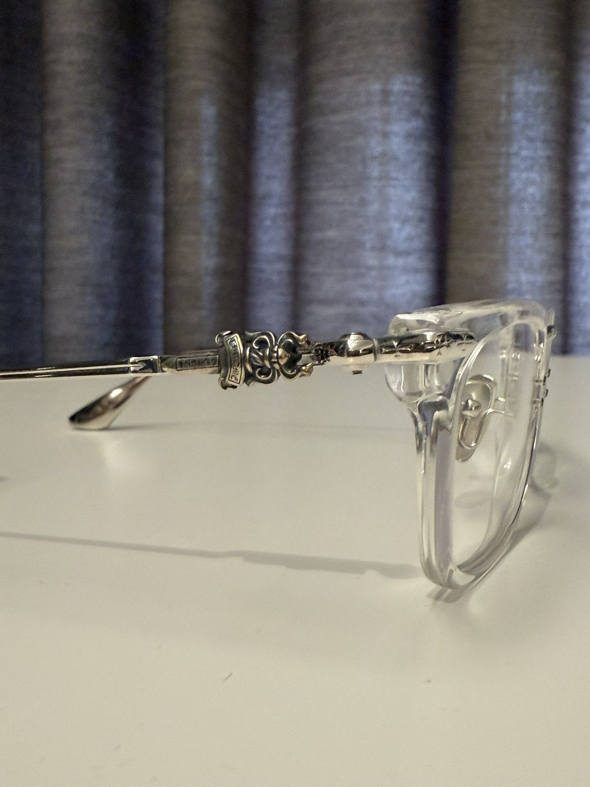 Chrome Hearts Chrome Hearts Dagger Glasses Black Size ONE SIZE - 2 Thumbnail