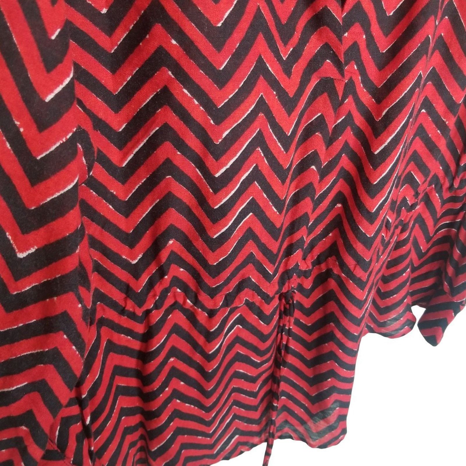 Lauren Ralph Lauren Lauren Ralph Lauren Womens Chevron Top Sz 1X Classic Preppy Size XL / US 12-14 / IT 48-50 - 6 Thumbnail