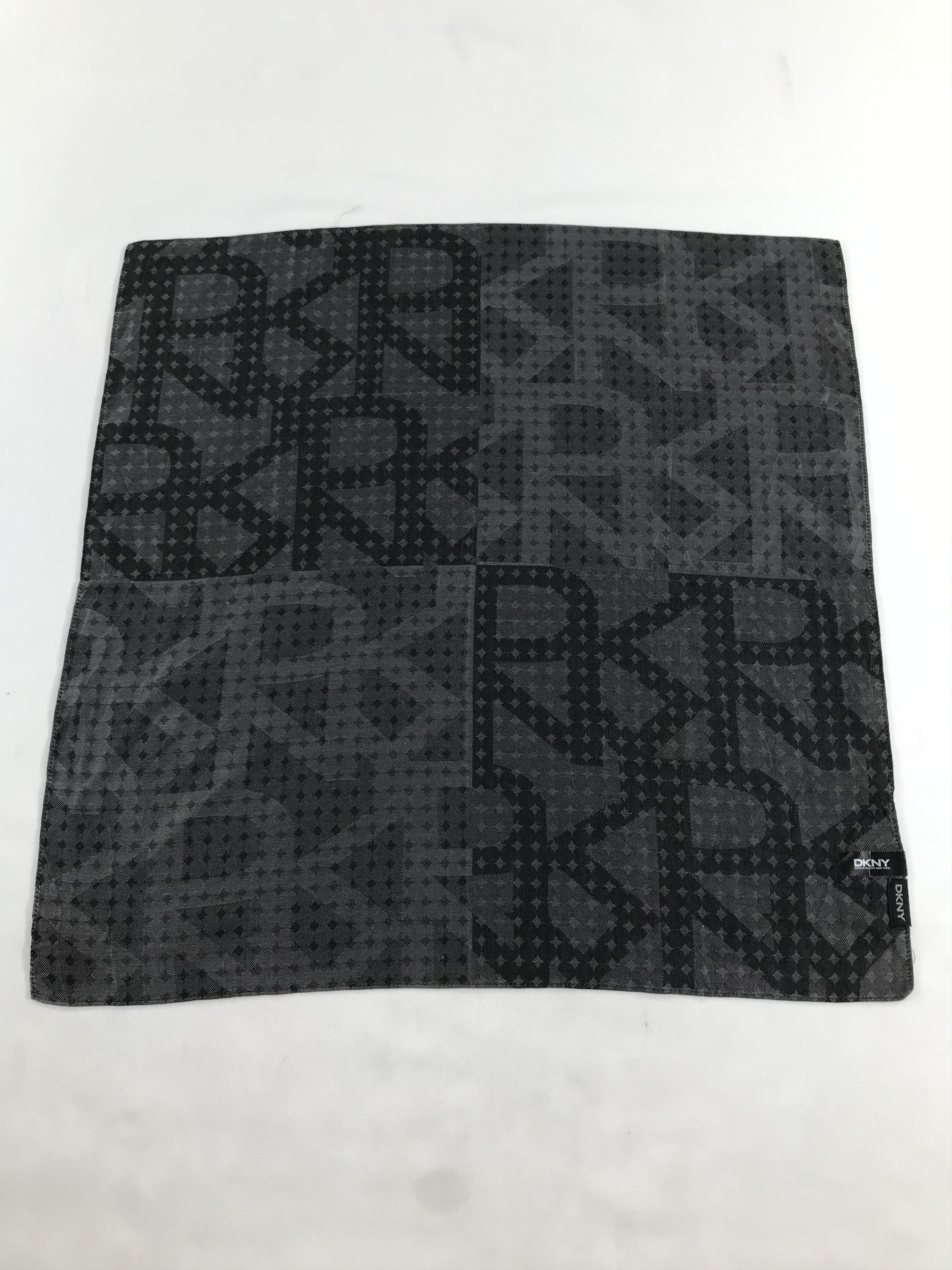 DKNY × Vintage DKNY Monogram Handkerchief Neckerchief Bandana SCT102 Size ONE SIZE - 1 Thumbnail