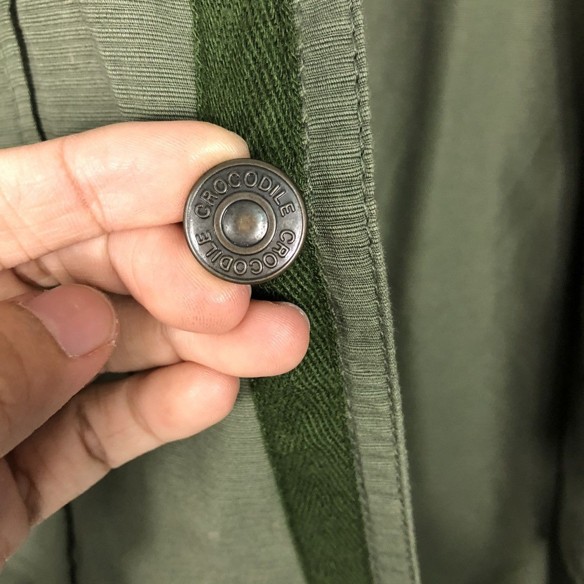 Japanese Brand 🔥VINTAGE BUTTON CHORE WORK JACKET CROCODILE ISSEY MIYAKE Size US L / EU 52-54 / 3 - 18 Thumbnail