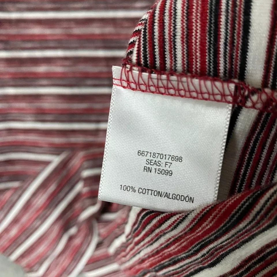 Other Laura Scott 3/4 Sleeve Top Small Women's Striped Cotton S Size S / US 4 / IT 40 - 4 Thumbnail