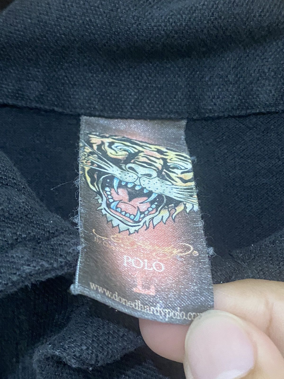 Christian Audigier Ed Hardy By Christian Audigier Skull Polo T-shirt Size US L / EU 52-54 / 3 - 9 Thumbnail