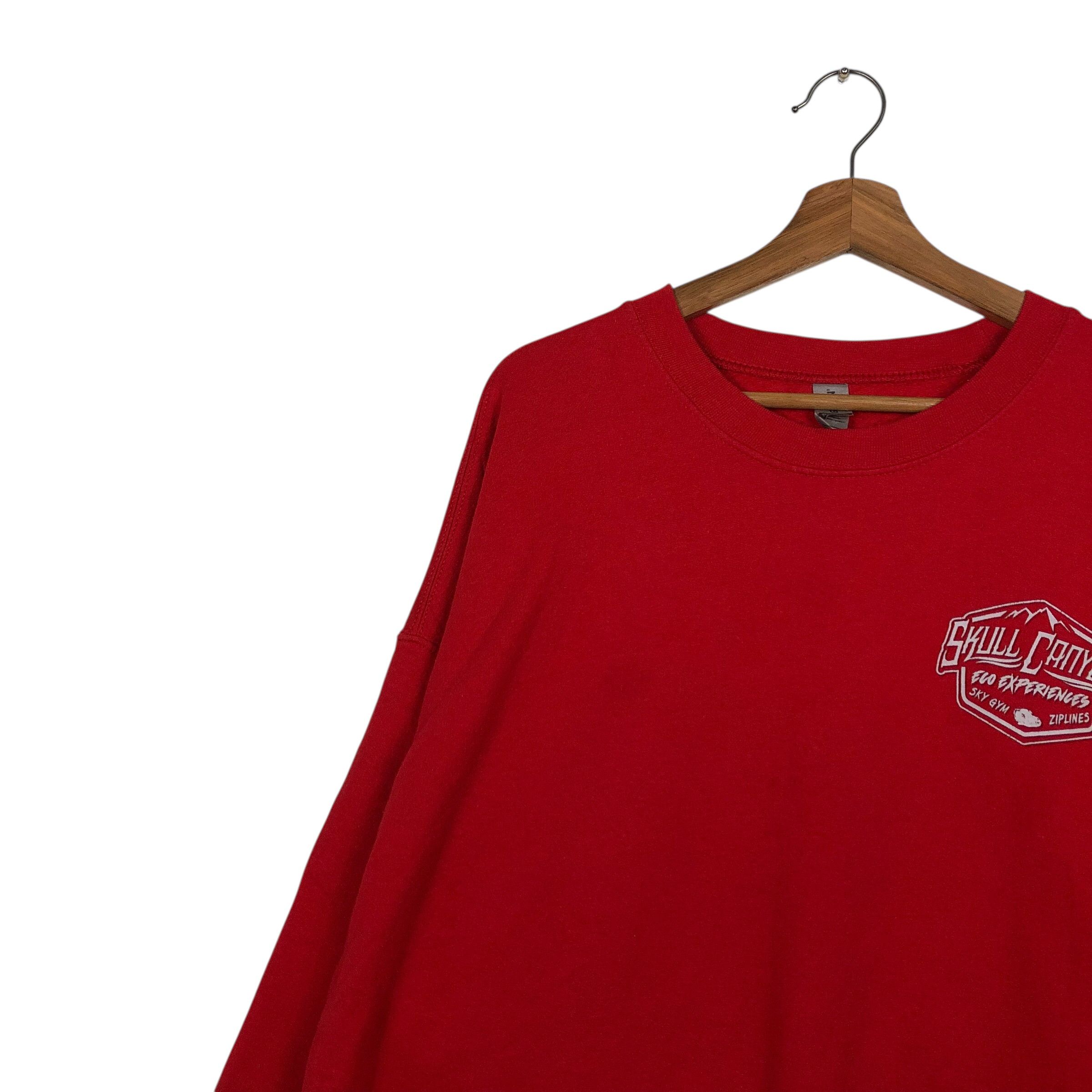 Japanese Brand 📌Vintage Sweatshirt Skull Canyon Gym Big Logo Size US XXL / EU 58 / 5 - 8 Thumbnail