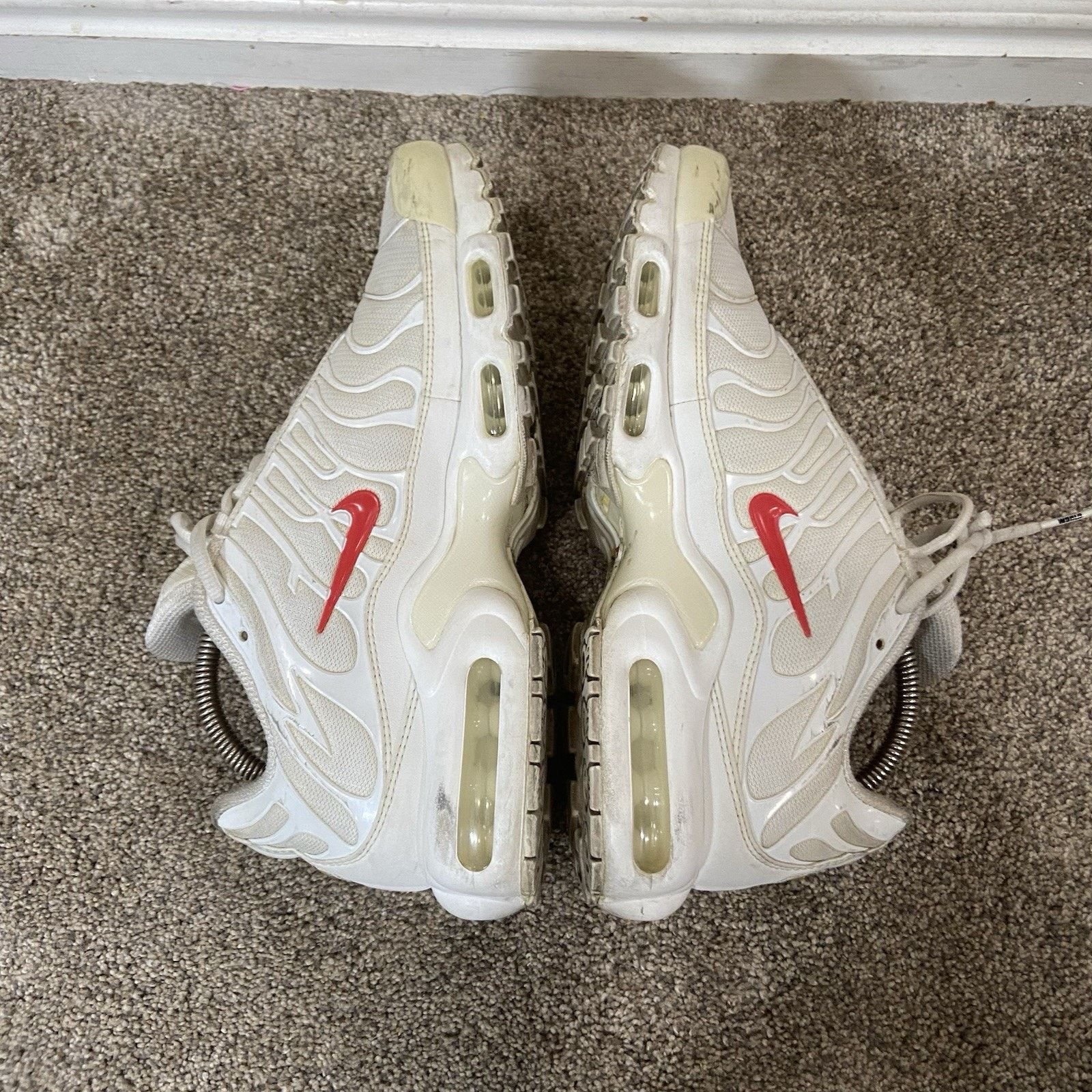 Nike Nike Supreme x Air Max Plus TN White Super Rare Size 9.5 Size US 9.5 / EU 42-43 - 5 Thumbnail