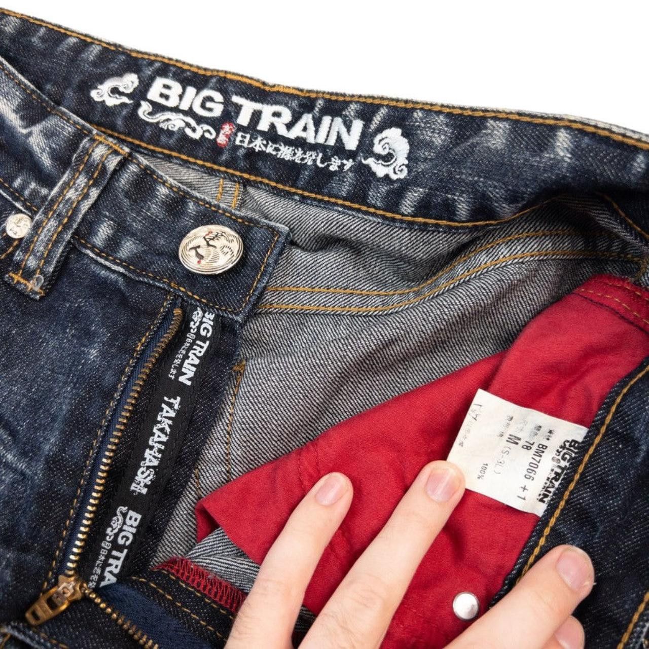 Other Vintage Big Train Japanese Embroidered Denim Jeans Size W30 Size US 30 / EU 46 - 6 Thumbnail
