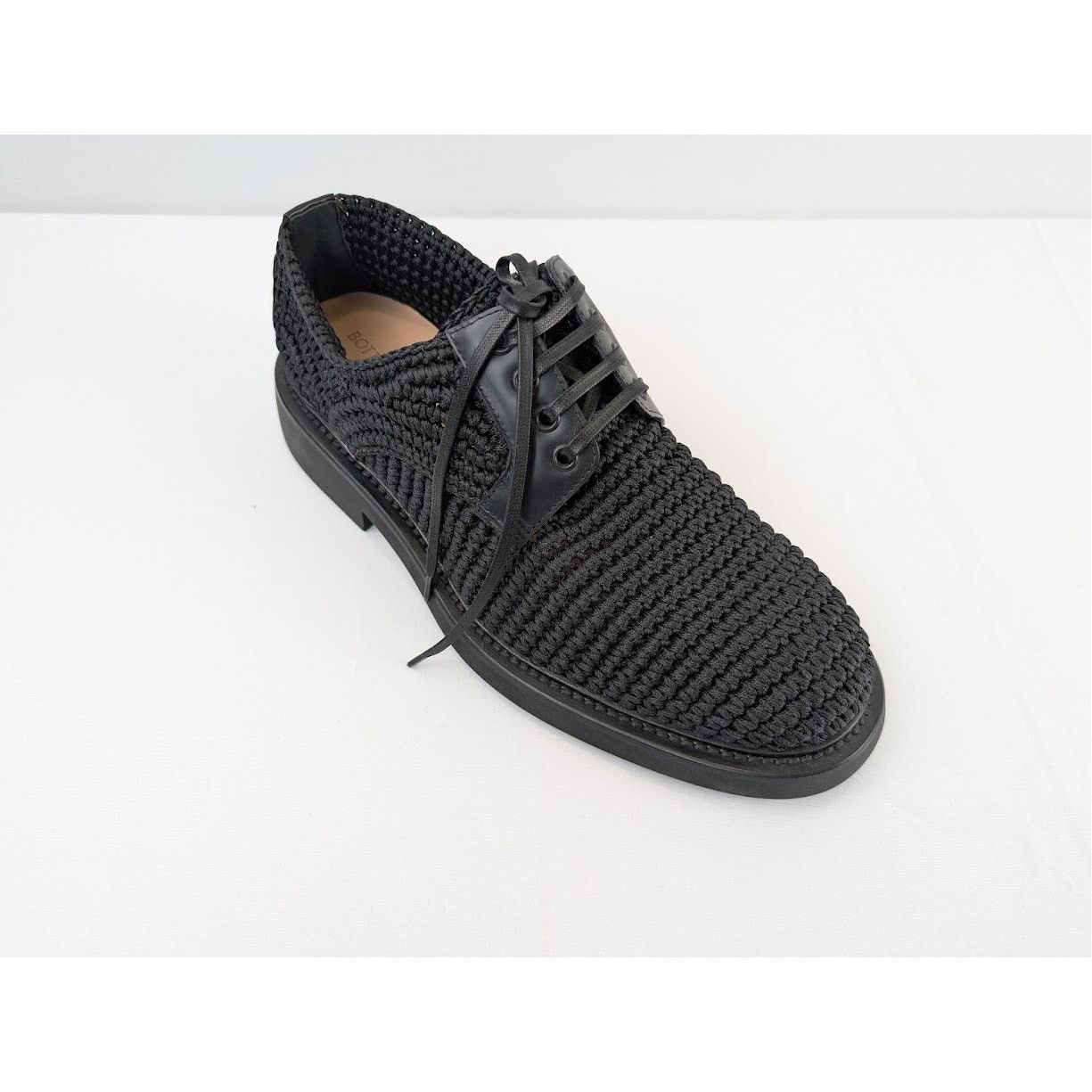Bottega Veneta o1rshd1 BV Level Lace Up in Black Size US 9 / EU 42 - 2 Thumbnail