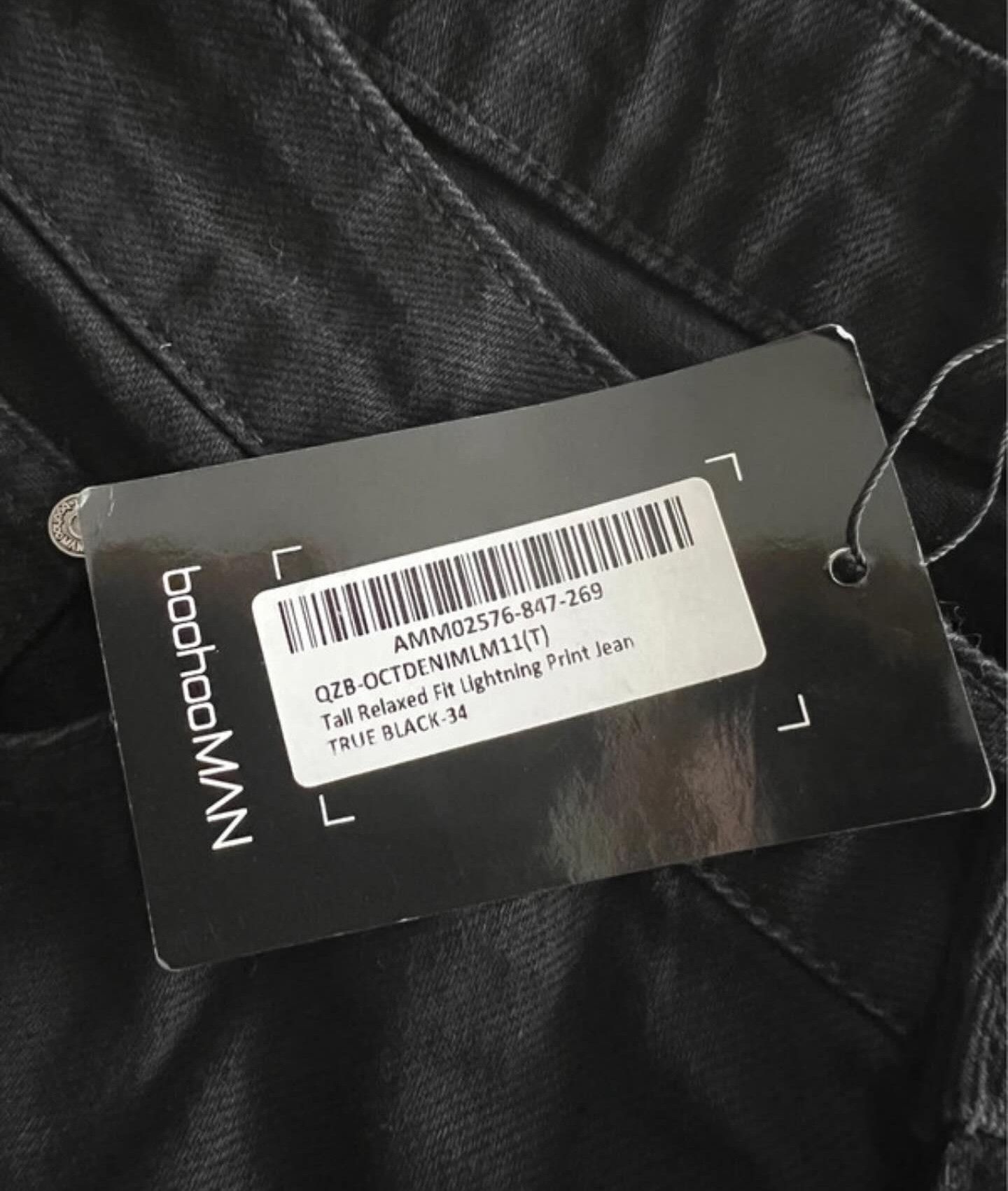 Boohoo BoohooMan streetwear pants 🔥💥 Size US 34 / EU 50 - 3 Thumbnail