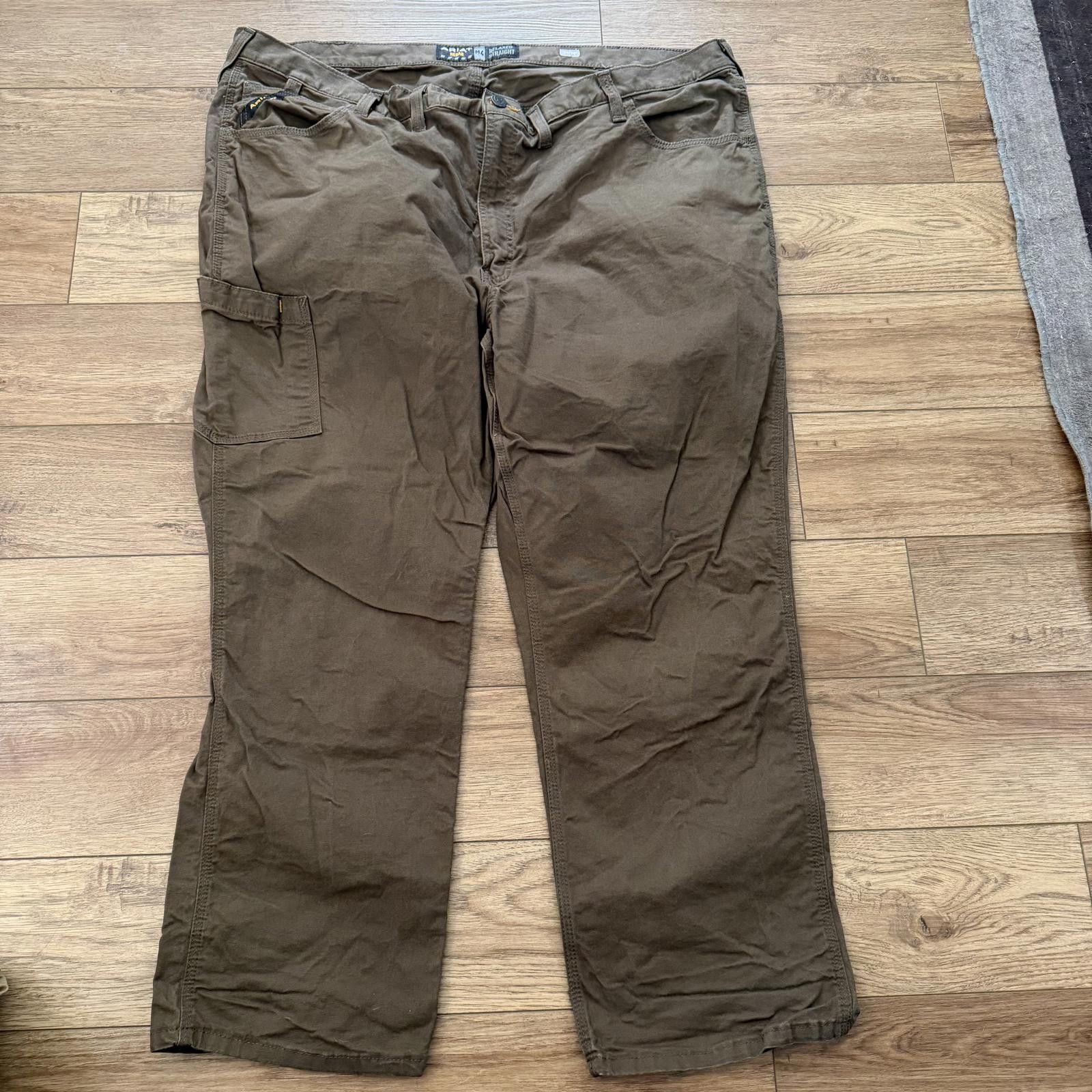 Ariat Ariat Rebar M4 Relaxed Straight Brown Work Pants 50x30 Size US 44 / EU 60 - 6 Thumbnail