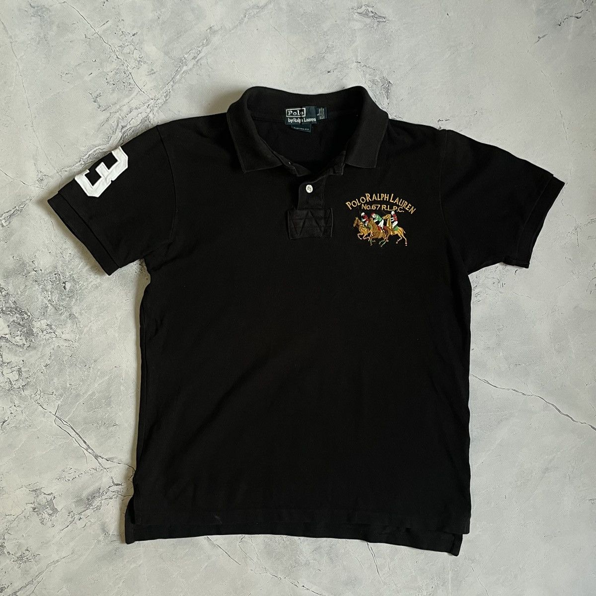 Polo Ralph Lauren Vintage Ralph Lauren Polo Shirt Tee Size US L / EU 52-54 / 3 - 2 Thumbnail