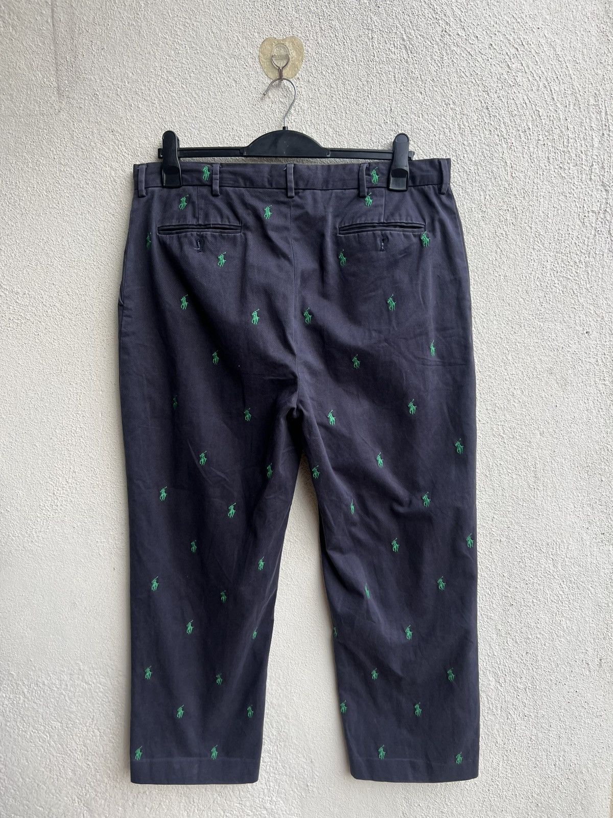 Polo Ralph Lauren Vintage Polo Ralph Lauren Small Pony Faded Chinos Pant Size US 35 - 20 Thumbnail