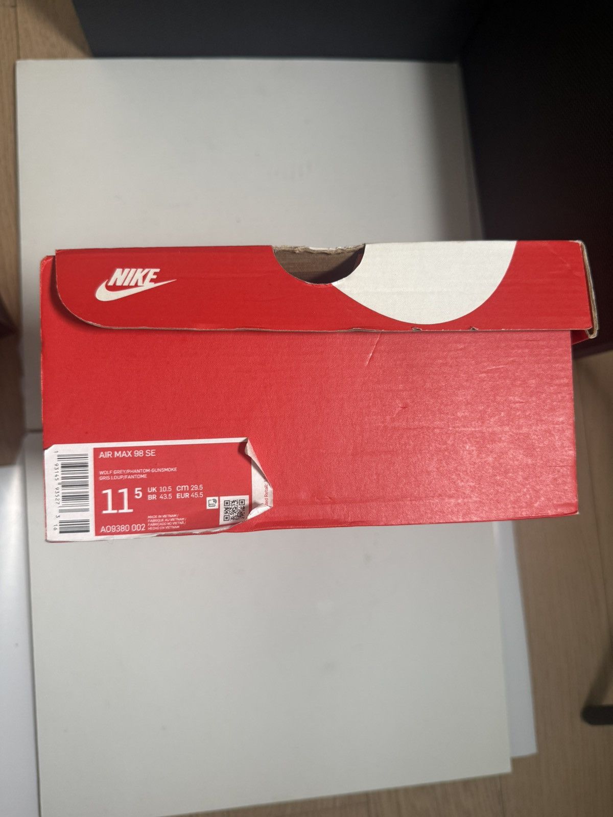 Nike Air Max 98 - Inside Out Size US 11.5 / EU 44-45 - 8 Thumbnail