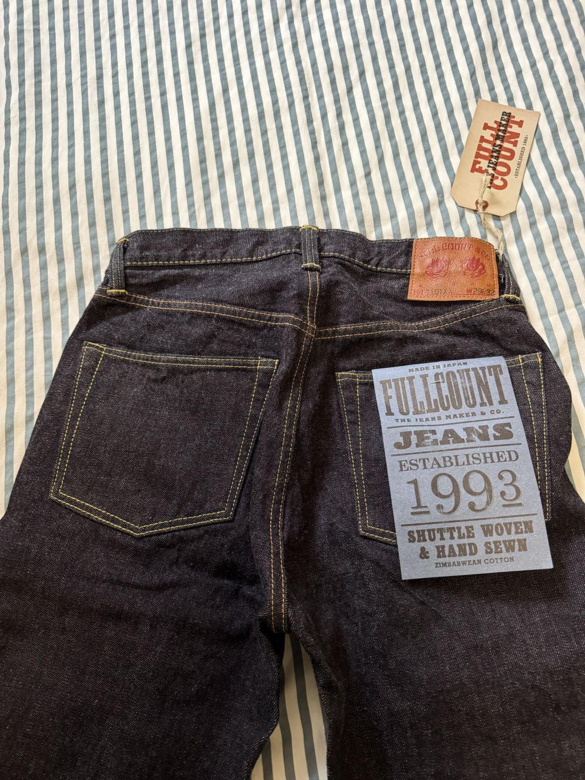 Full Count & Co. Full Count 1101XXW Size 29 Brand New!!! Size US 29 - 4 Thumbnail