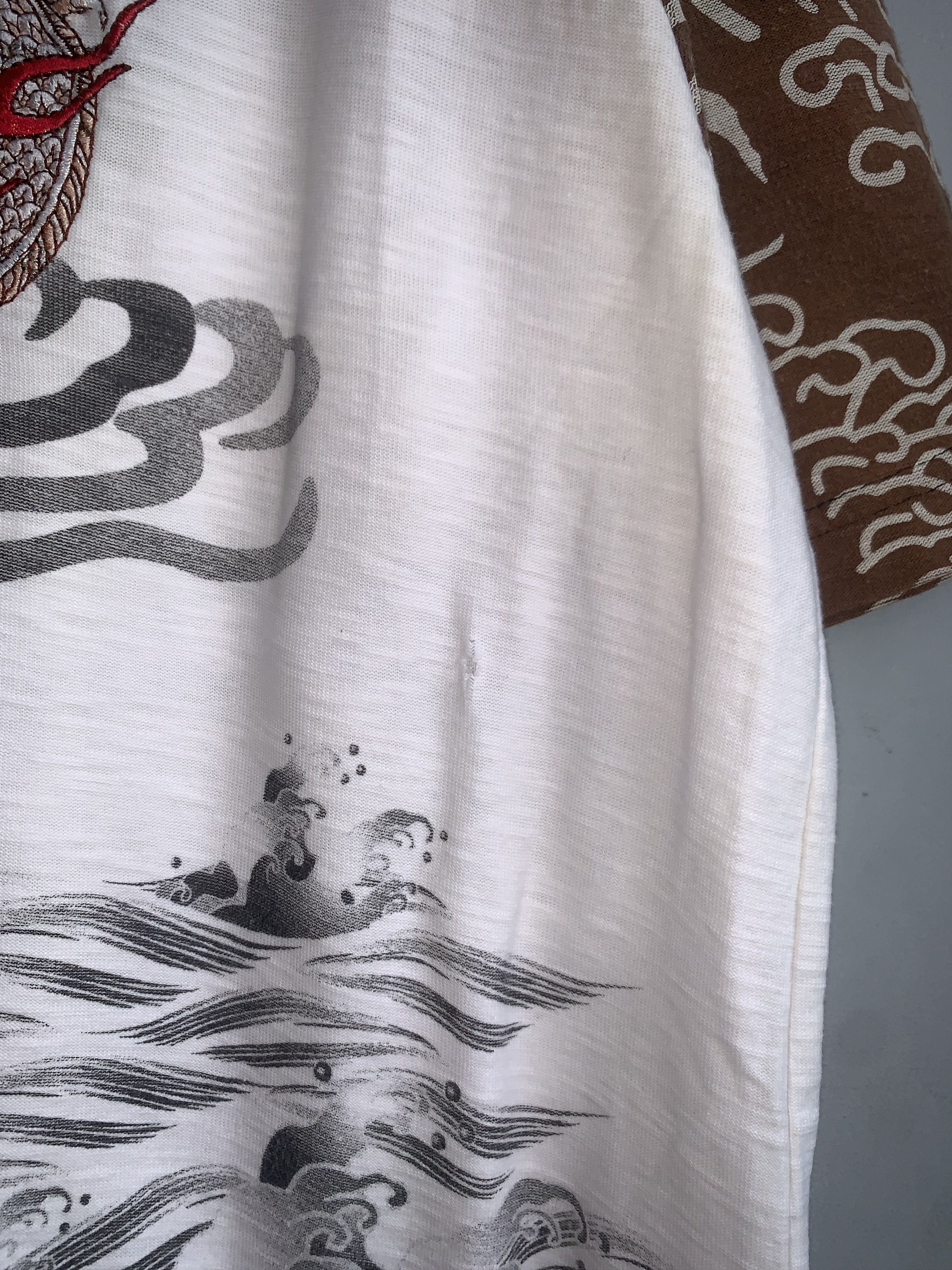 Japanese Brand Karakuri Tamashi Dragon Embroidered Japanese Brand Shirt Size US XL / EU 56 / 4 - 3 Thumbnail