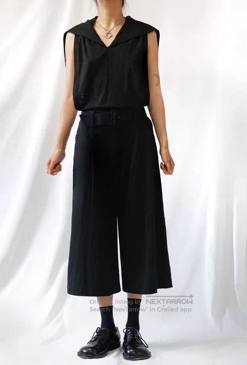 Comme des Garcons Comme Des Garcons size S Sleeveless wide-leg jumpsuit Size 23" - 5 Thumbnail