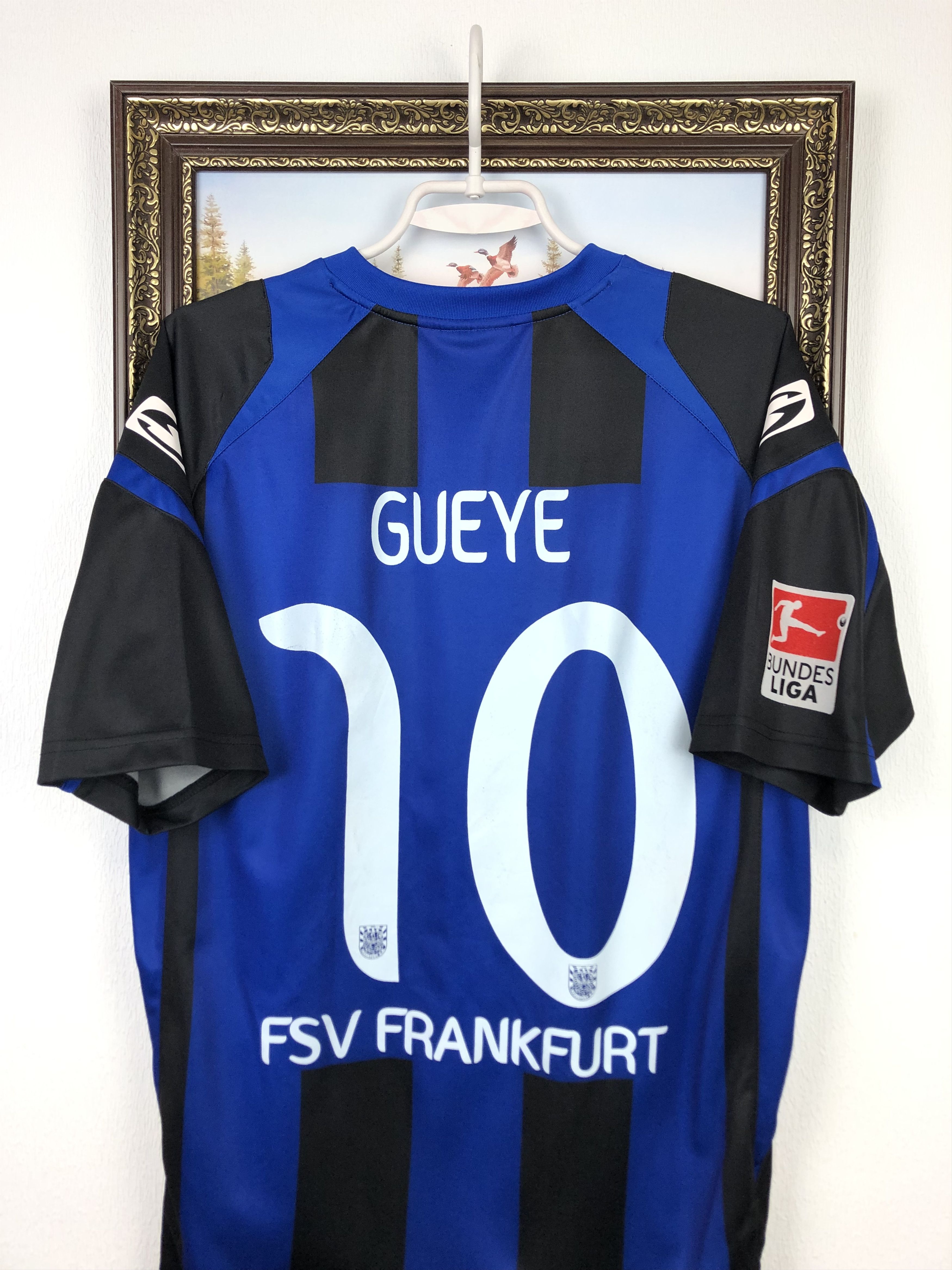 Other FSV Frankfurt football shirt 2011 Soccer #10 Gueye Jersey Size US M / EU 48-50 / 2 - 2 Thumbnail