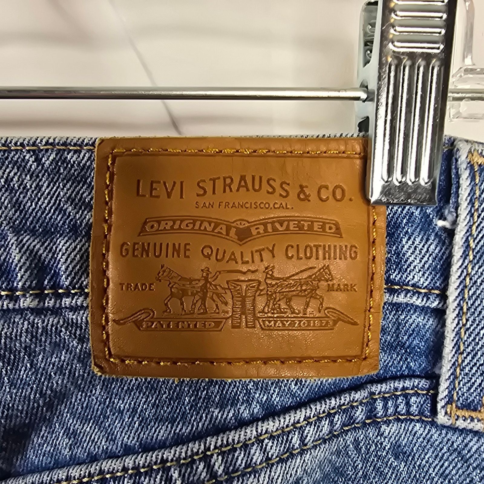 Levi's Levi's Premium 70's High Slim Straight Blue Denim Jeans 29 Size US 29 - 9 Thumbnail