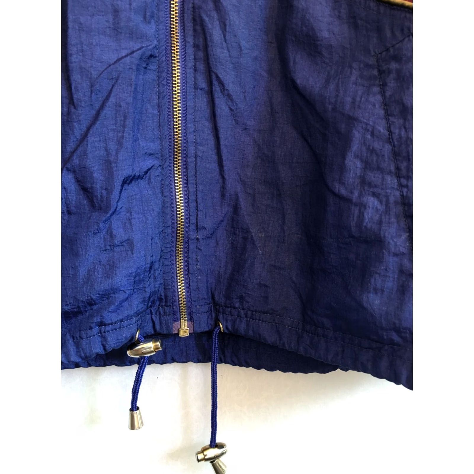Etro VINTAGE Active Frontier Hooded Jacket Womens Large Blue Lined Zip Jacket Size L / US 10 / IT 46 - 3 Thumbnail