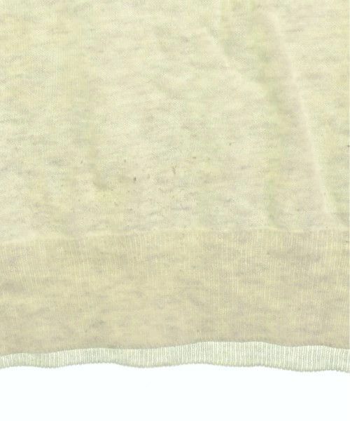 Comme des Garcons Homme Plus Vest Cotton V-neck Plain Pullover Light Grey Size US M / EU 48-50 / 2 - 6 Thumbnail
