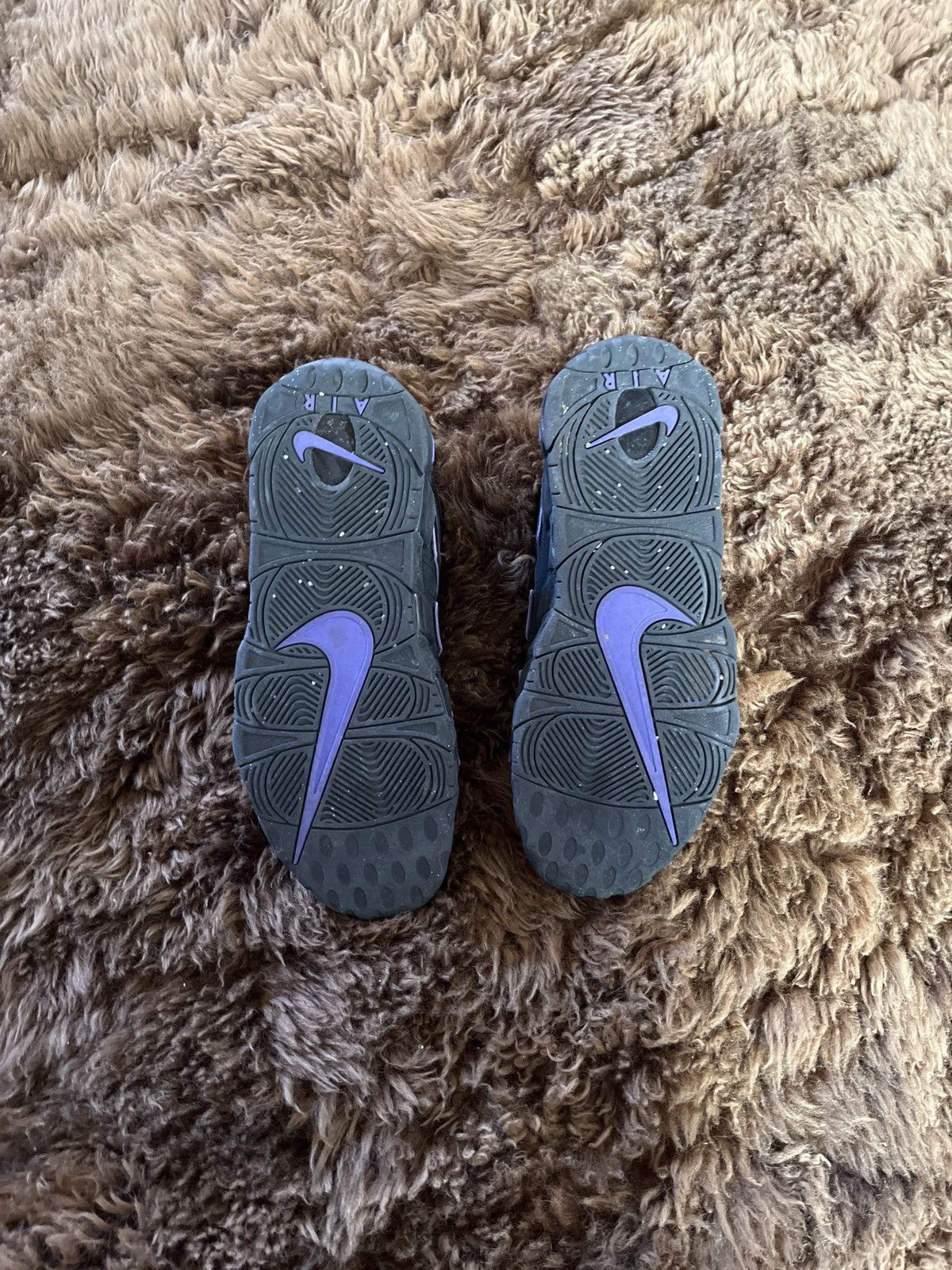 Nike Nike Uptempo PURPLE/BLACK Size US 9 / EU 42 - 4 Thumbnail