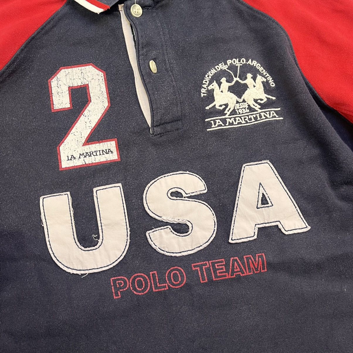 La Martina × Polo Ralph Lauren × Vintage Vintage La Martina Long Sleeve USA Chief Keef Style Size US XL / EU 56 / 4 - 9 Thumbnail