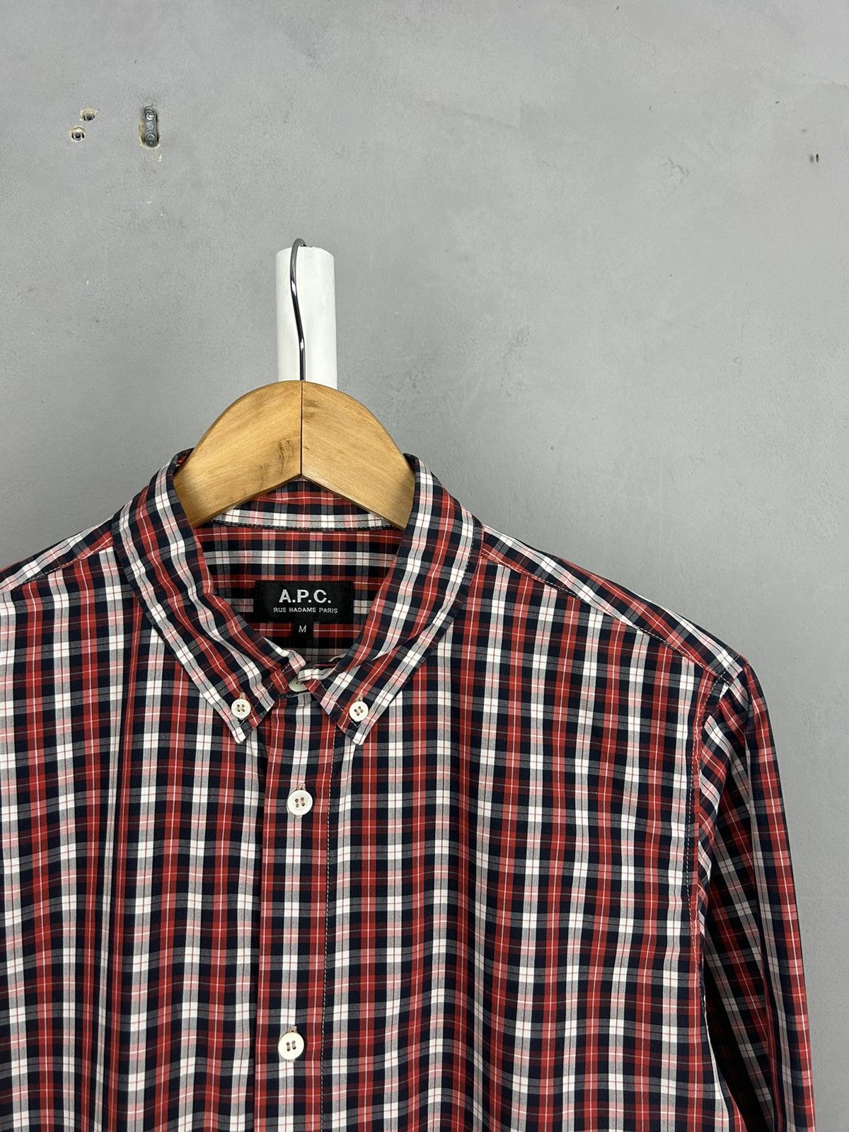 A.P.C. Apc long sleeve shirt cotton Size US M / EU 48-50 / 2 - 3 Thumbnail