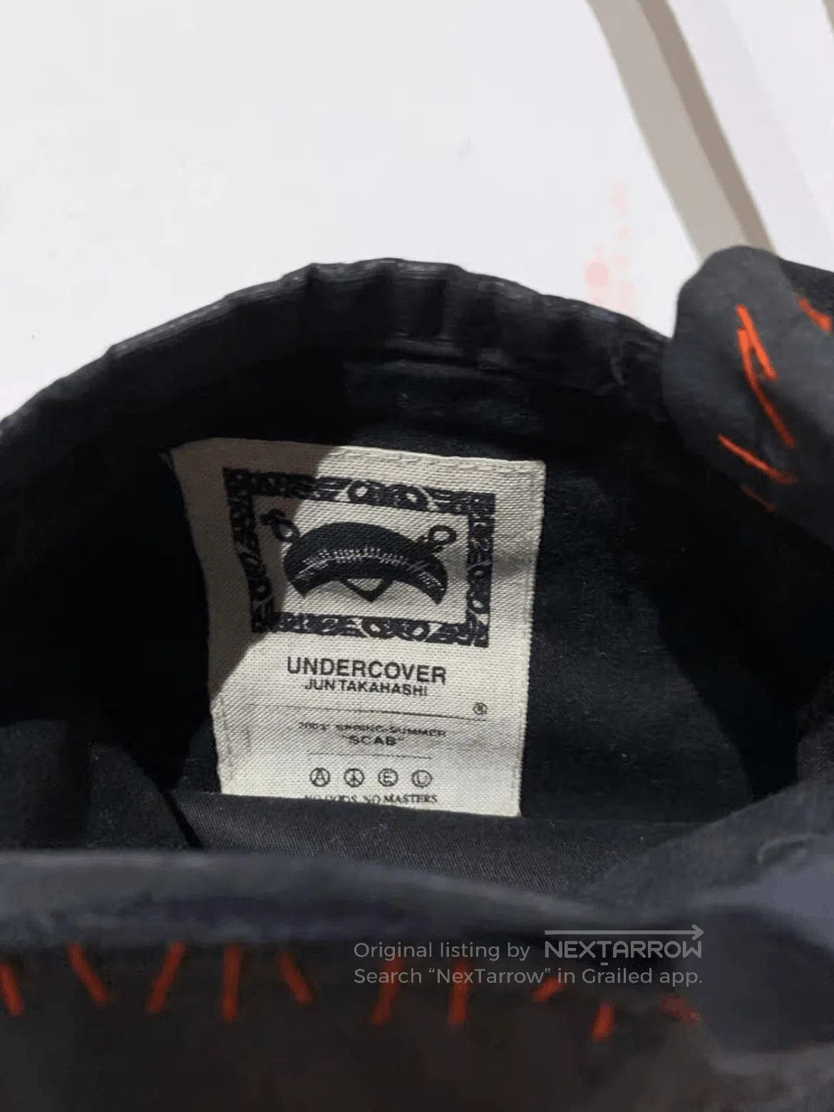 Undercover 03SS SCAB Patches Bag.
